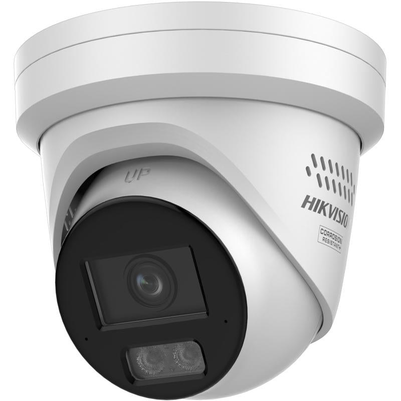 Hikvision DS-2CD2347G3-LI2SUY/SL 4MP ColorVu 3.0 Security Camera with Strobe LED & Anti-Corrosion - Ideal for Outdoor Home Surveillance and Business Security Monitoring