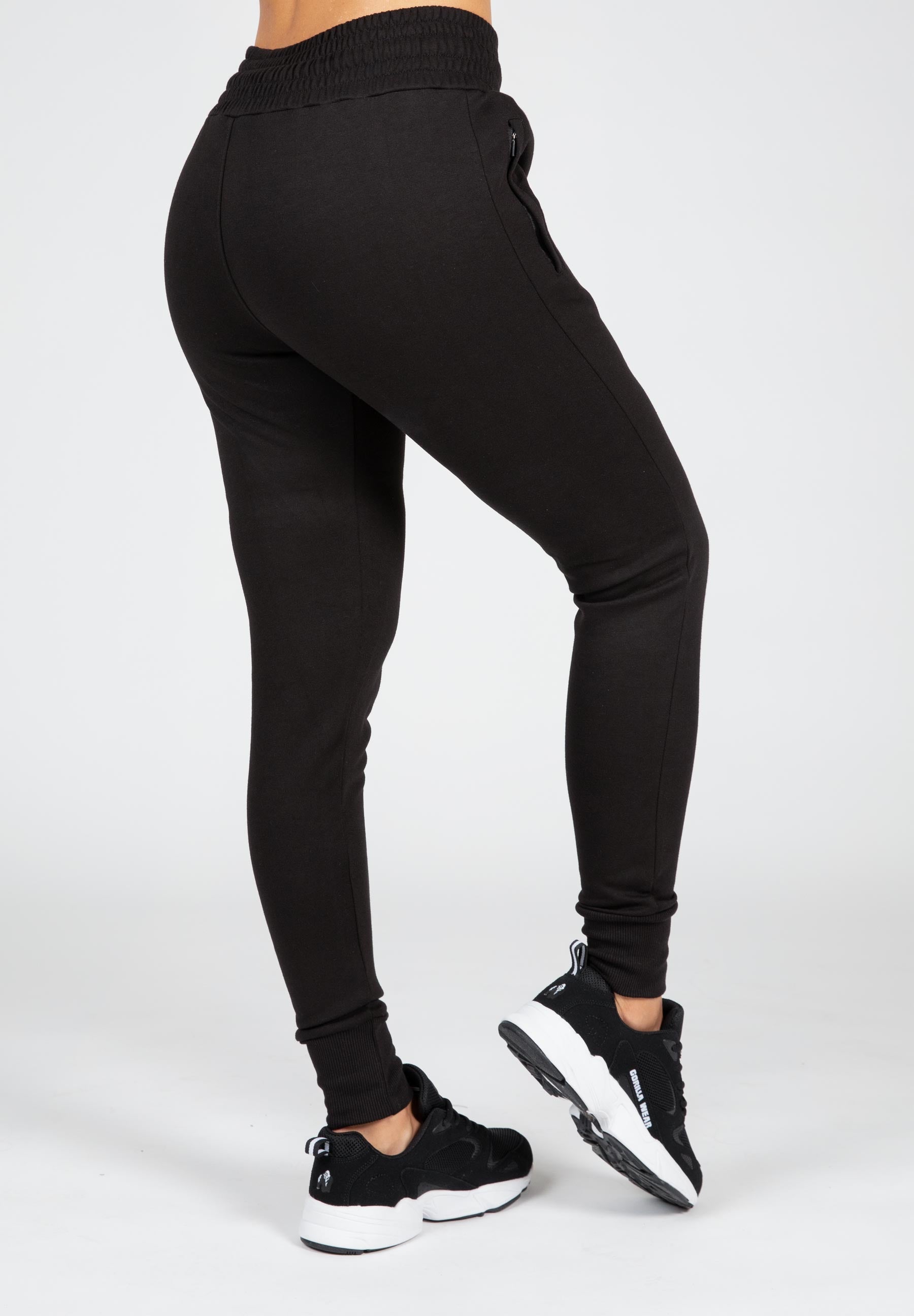 Marion Sweatpants for Women - Soft & Comfortable Black Jogger Pants - Perfect for Yoga, Lounge & Casual Wear