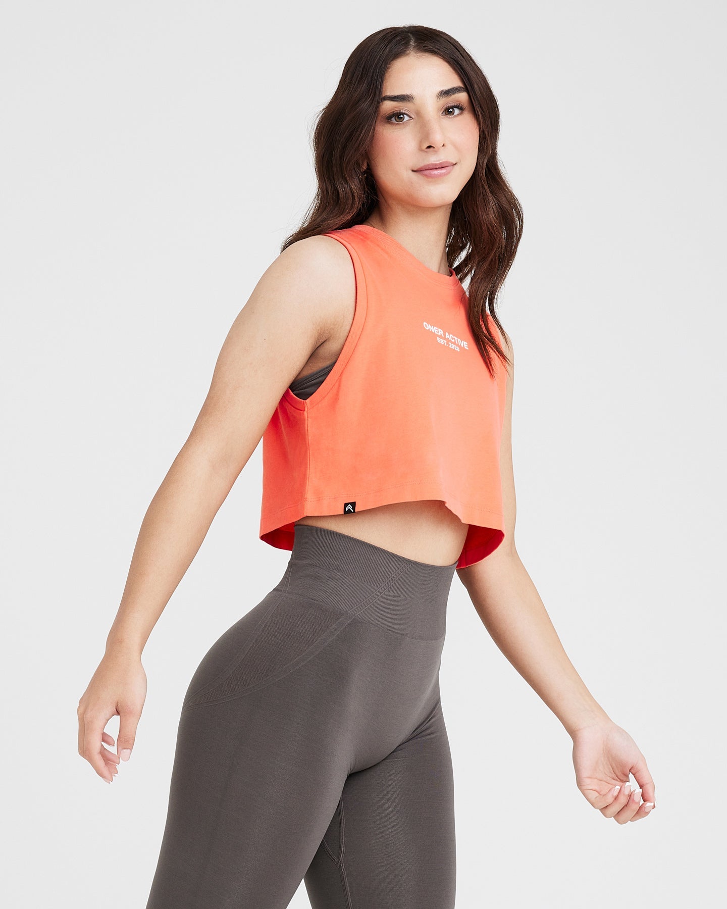 Washed Peach Blossom Graphic Jersey Tank Top for Women - Soft Breathable Summer Casual Wear for Beach, Gym, and Everyday Outfits