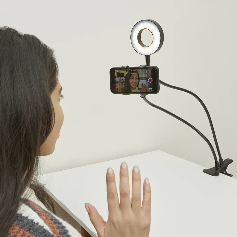 Professional Live Streaming Kit with HD Webcam, Microphone & Lighting - Perfect for Gaming, YouTube, Twitch & Online Meetings