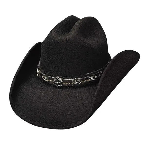 Bullhide Pass The Buck Shapeable Wool Felt Cowboy Hat for Men & Women - Western Rodeo, Outdoor, and Country Style Fashion