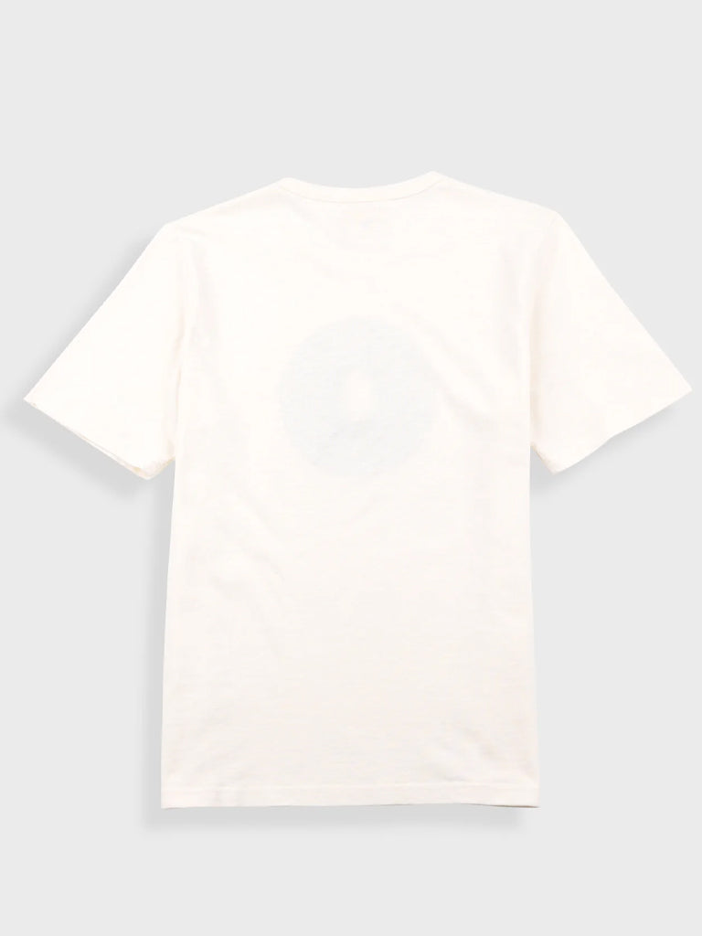 Folk Zaki T-Shirt in Ecru - Comfortable Cotton Casual Tee for Men & Women | Perfect for Everyday Wear, Street Style & Summer Outfits