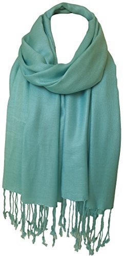Premium Unisex 100% Viscose Pashmina Scarf Shawl - Soft Lightweight Wrap Stole for Men & Women - Fashion Accessory for Fall Winter, Office, Travel & Special Occasions