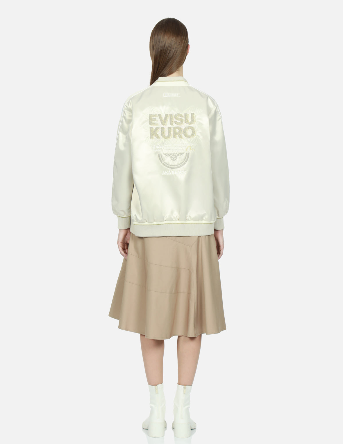 Custom Logo & Kamon Embroidered Souvenir Jacket - Japanese Style Bomber for Streetwear & Fashion Enthusiasts | Perfect for Casual Outfits, Cosplay & Gift Giving
