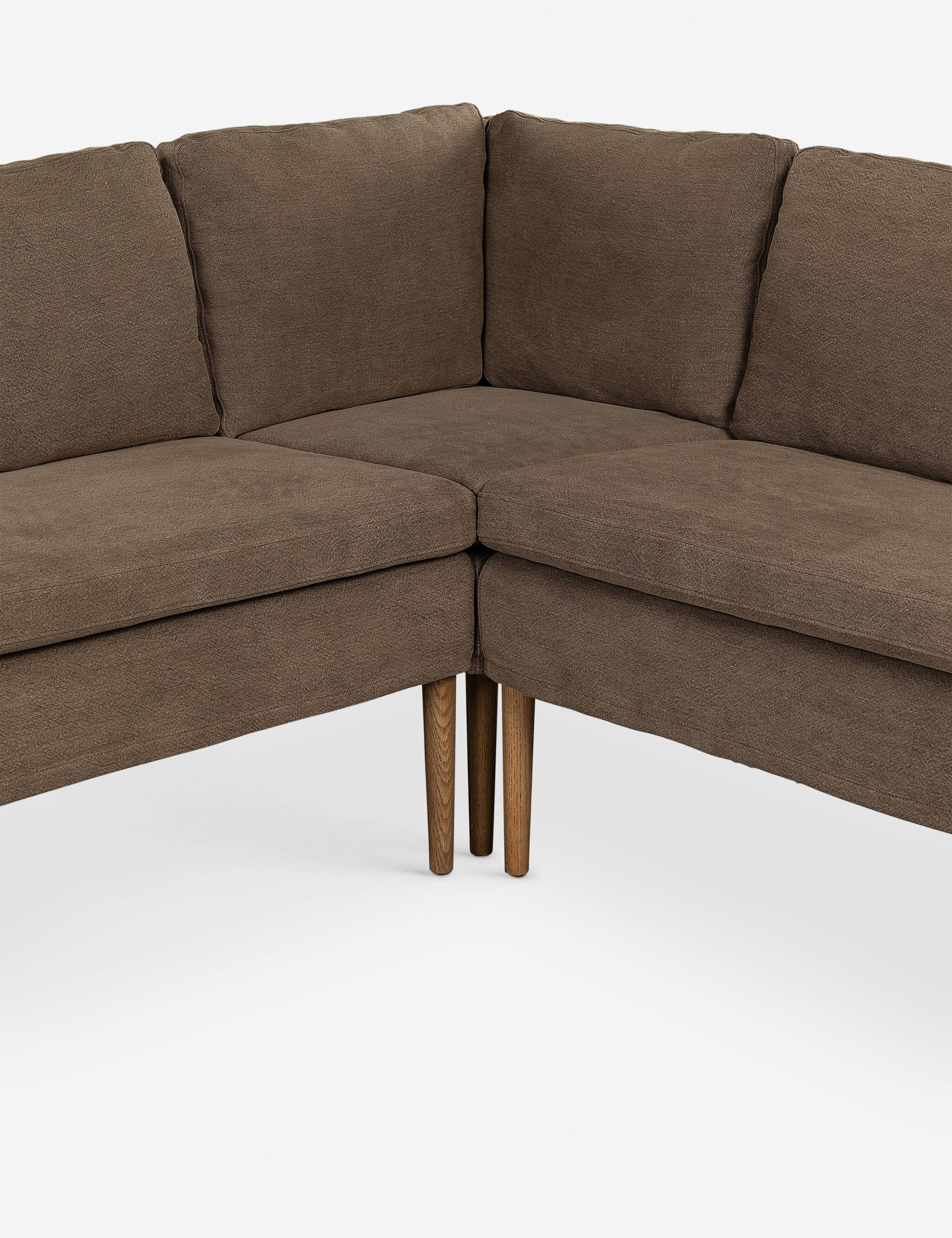 Aurelia Dining Banquette by Amber Lewis x Four Hands - Modern Upholstered Bench for Dining Room, Kitchen Nook & Entryway - Perfect for Small Space Seating and Stylish Home Decor