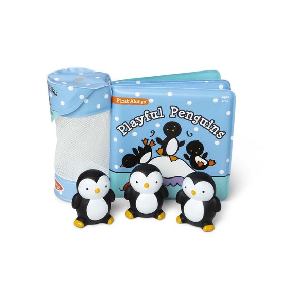 Float Along Playful Penguins - Adorable Penguin Bath Toys for Kids, Fun Floating Water Play for Bathtub & Pool Time