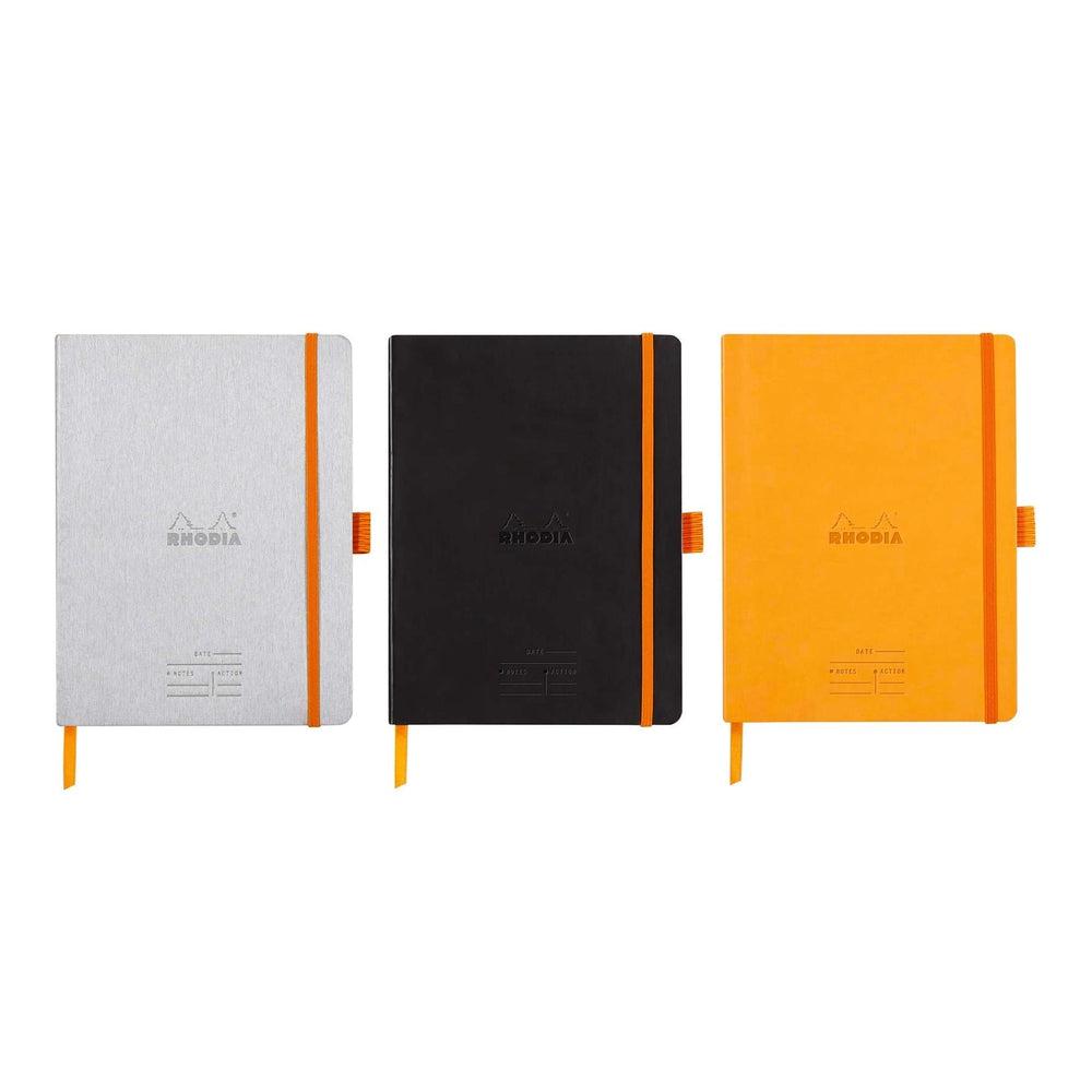 Premium Rhodia Notebook A5+ - Soft Cover, 90g Ivory Paper, Dot Grid - Perfect for Journaling, Sketching & Note-Taking | Office, School & Creative Work