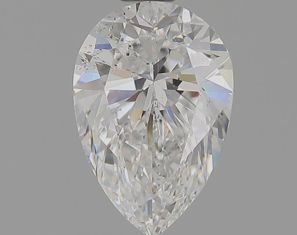 0.90 Carat E Color SI2 Clarity Pear-Shaped Loose Diamond for Engagement Rings & Fine Jewelry