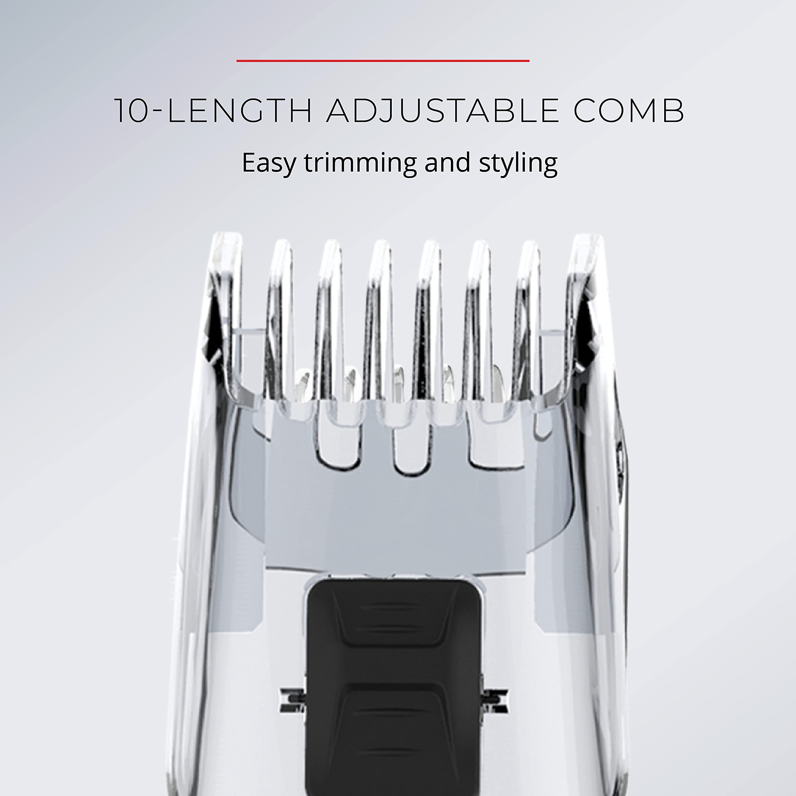 Remington All-in-One + Body Multigroomer 5000 - Professional Men's Grooming Kit with 18 Attachments for Face, Head & Body Hair Trimming - Perfect for Travel, Home & Gym Use