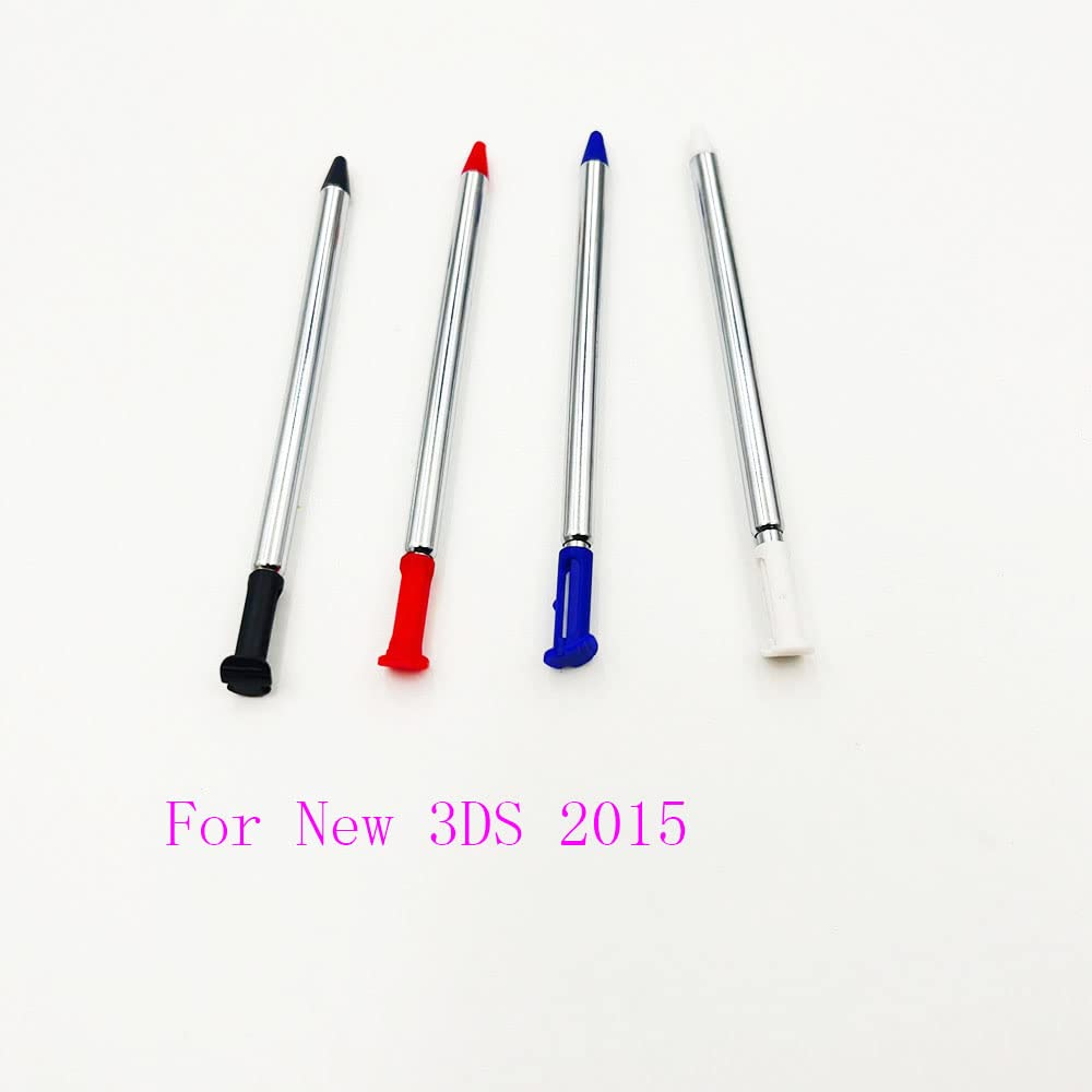 Premium Metal Adjustable Touch Stylus Pen for Nintendo New 3DS XL/LL & 2015 Small Console - Black | Perfect for Gaming, Drawing & Precise Screen Navigation
