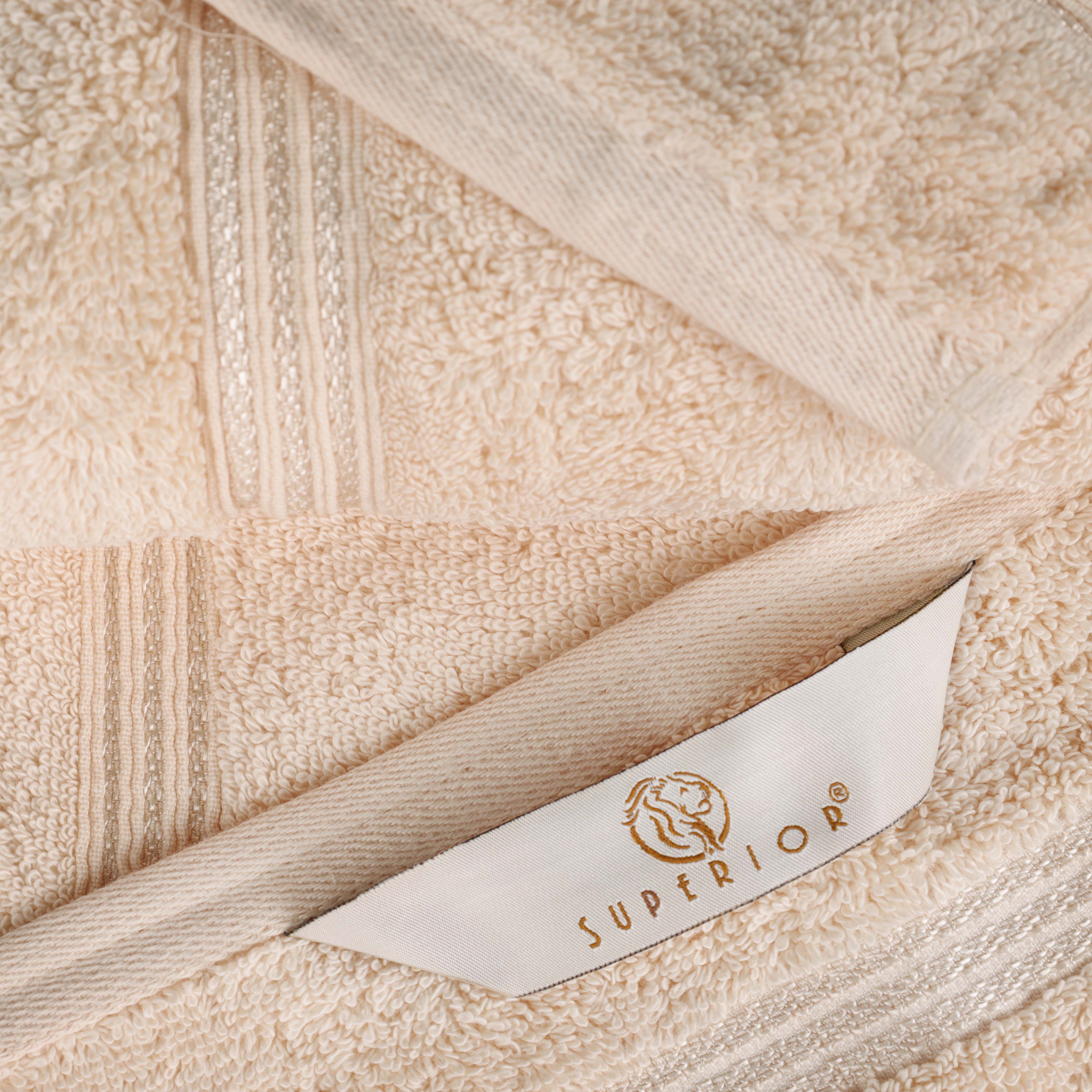 Premium Egyptian Cotton Bath Towels Set of 2 - Ultra Soft & Highly Absorbent - Luxury Bath & Spa, Beach, Gym Essentials for Home & Travel