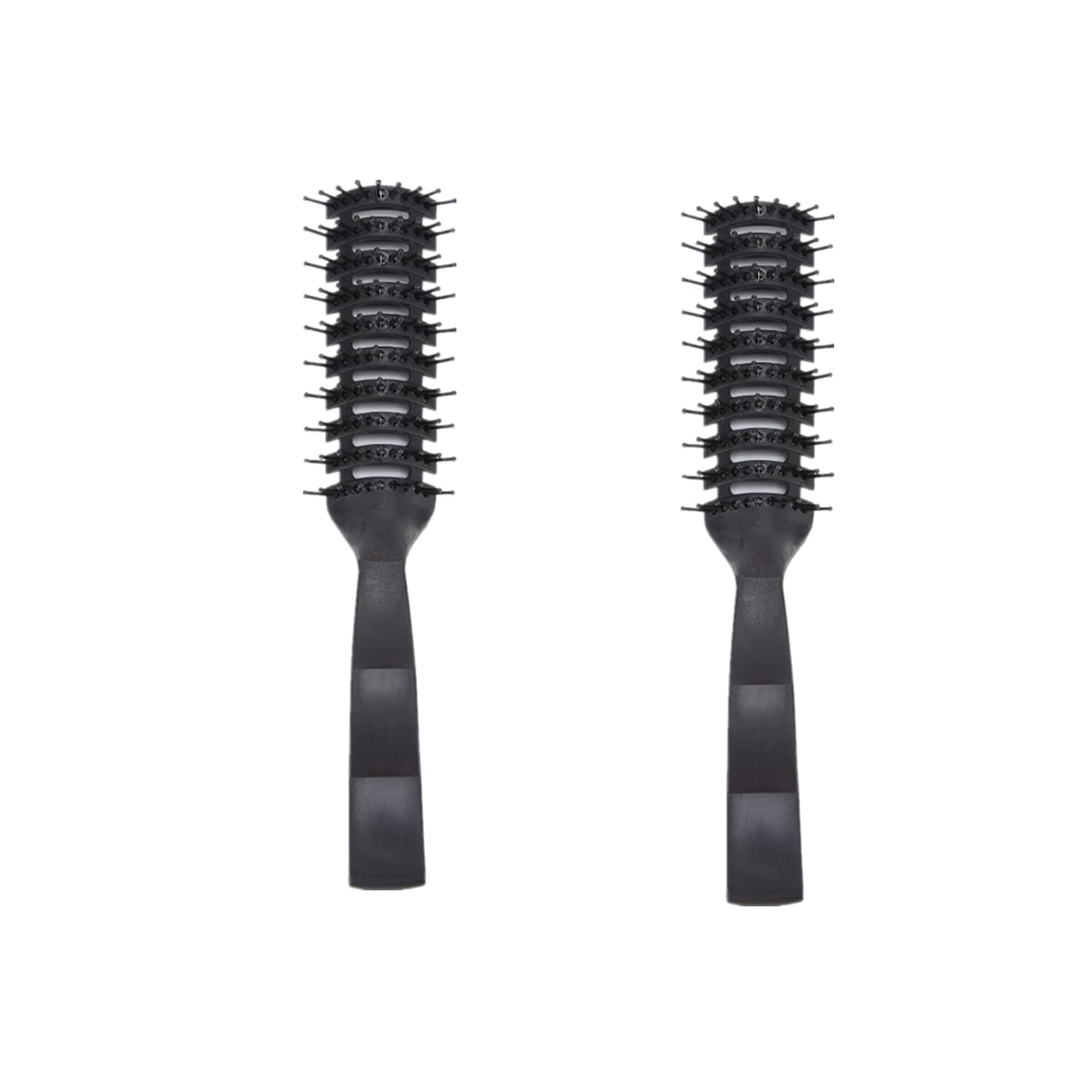 2 Pack Vented Detangling Hair Brush - Anti Static Hairbrush for Smooth Styling, Blow Drying & Knot-Free Combing - Perfect for Daily Hair Care & Salon Use