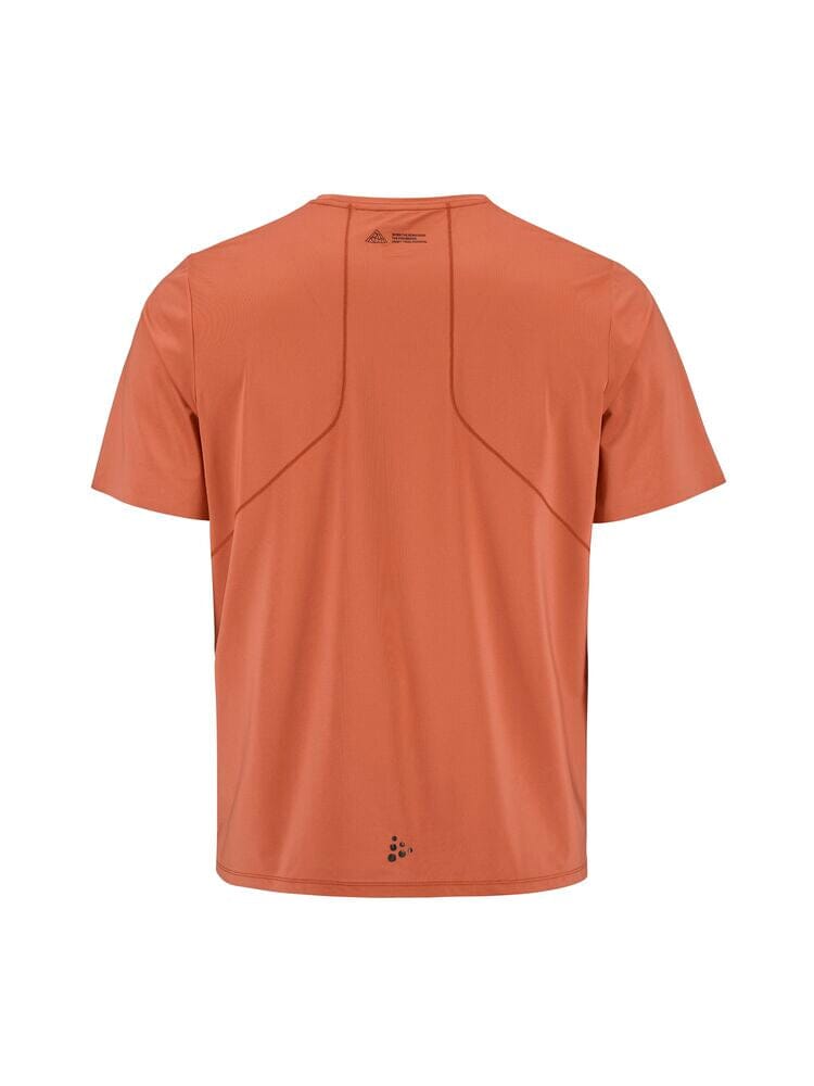 Men's Performance Trail Running Short Sleeve T-Shirt - Moisture Wicking & Breathable Activewear for Hiking, Camping & Outdoor Adventures