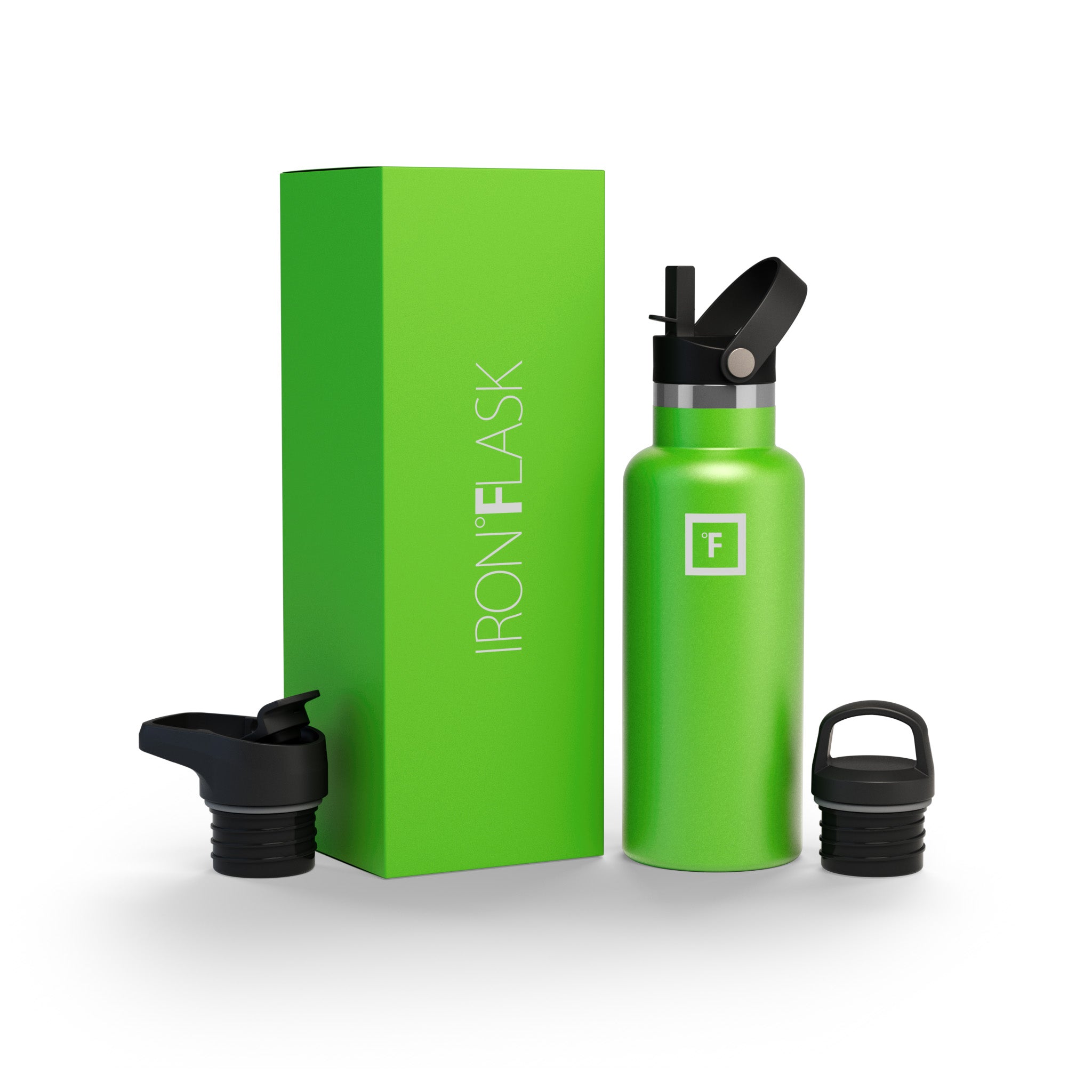 16 Oz Narrow Mouth Water Bottle with Straw Lid - Leakproof & BPA-Free - Perfect for Gym, Hiking, Travel & Everyday Hydration