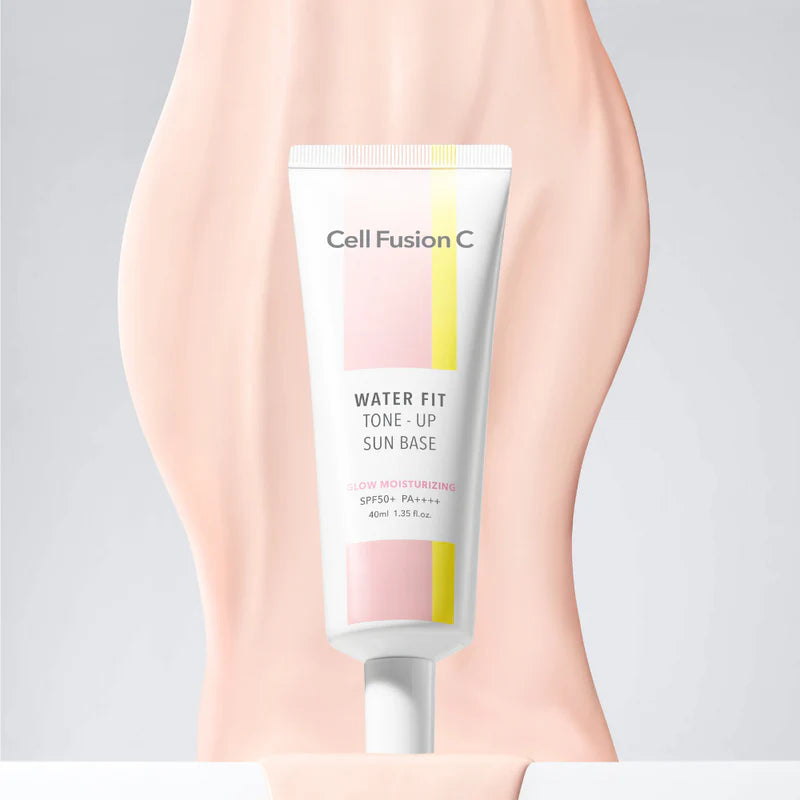 Cell Fusion C Tone Up Sun Base SPF50+ PA++++ - 40ml, 4 Shades, Korean Sunscreen for Brightening & UV Protection - Perfect for Daily Use, Makeup Base, and Outdoor Activities