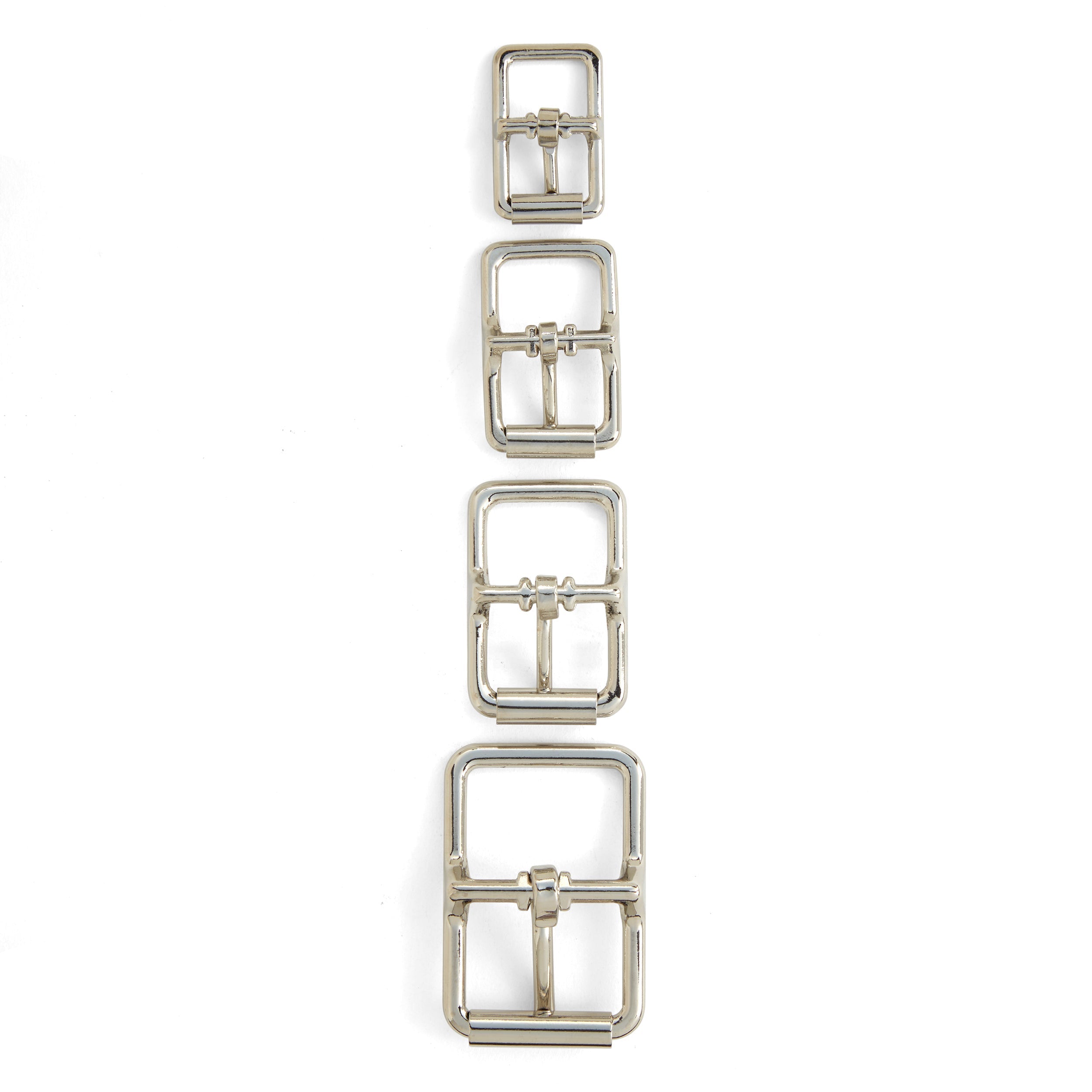 Heavy Duty Center Bar Roller Buckle for Belts, Straps & Bags - Adjustable & Durable Metal Buckle for Outdoor Gear, Fashion Accessories & DIY Projects
