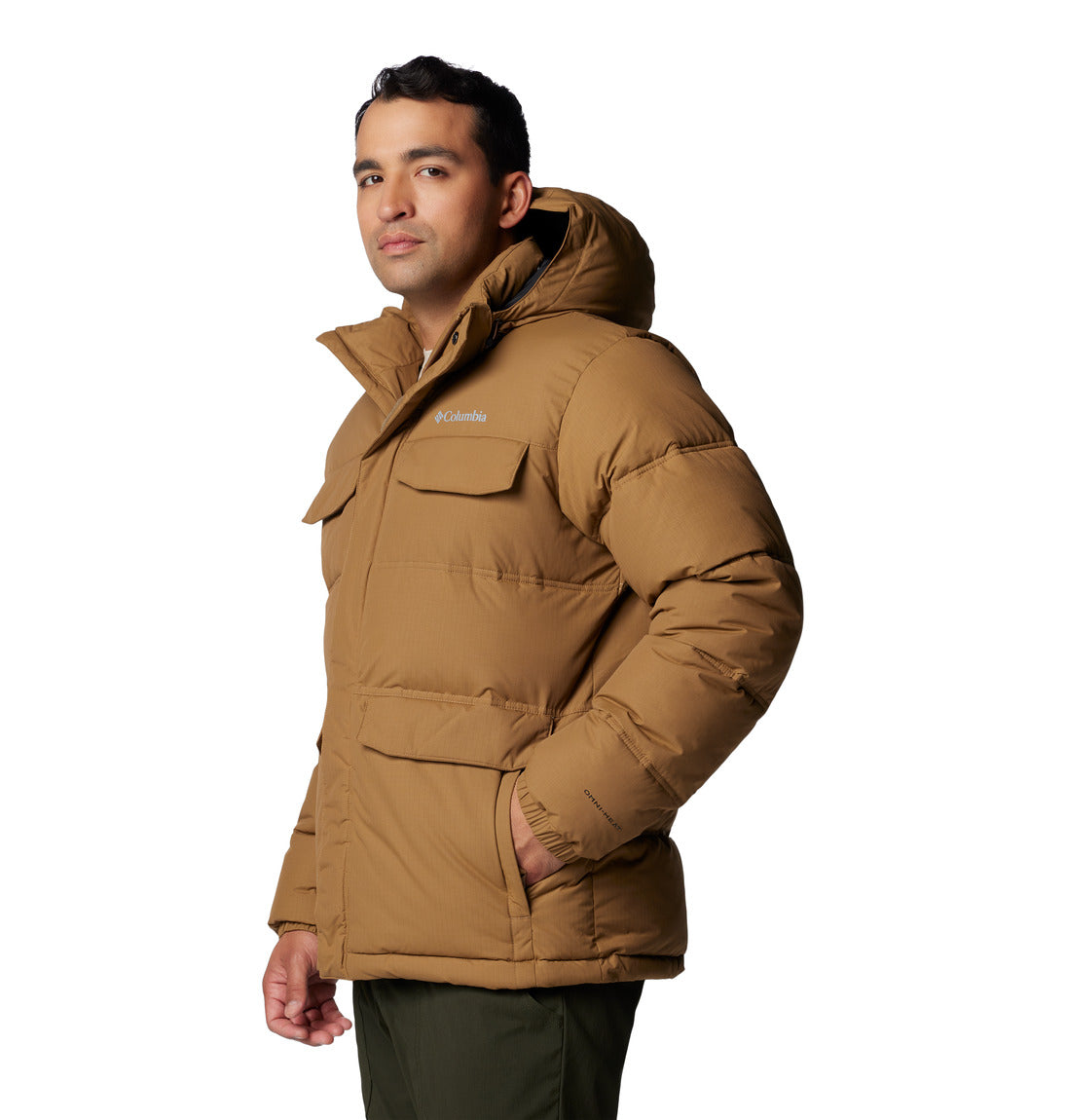 Columbia Men's Landroamer™ Puffer Jacket - Lightweight Water-Resistant Winter Coat for Outdoor Activities, Hiking & Travel