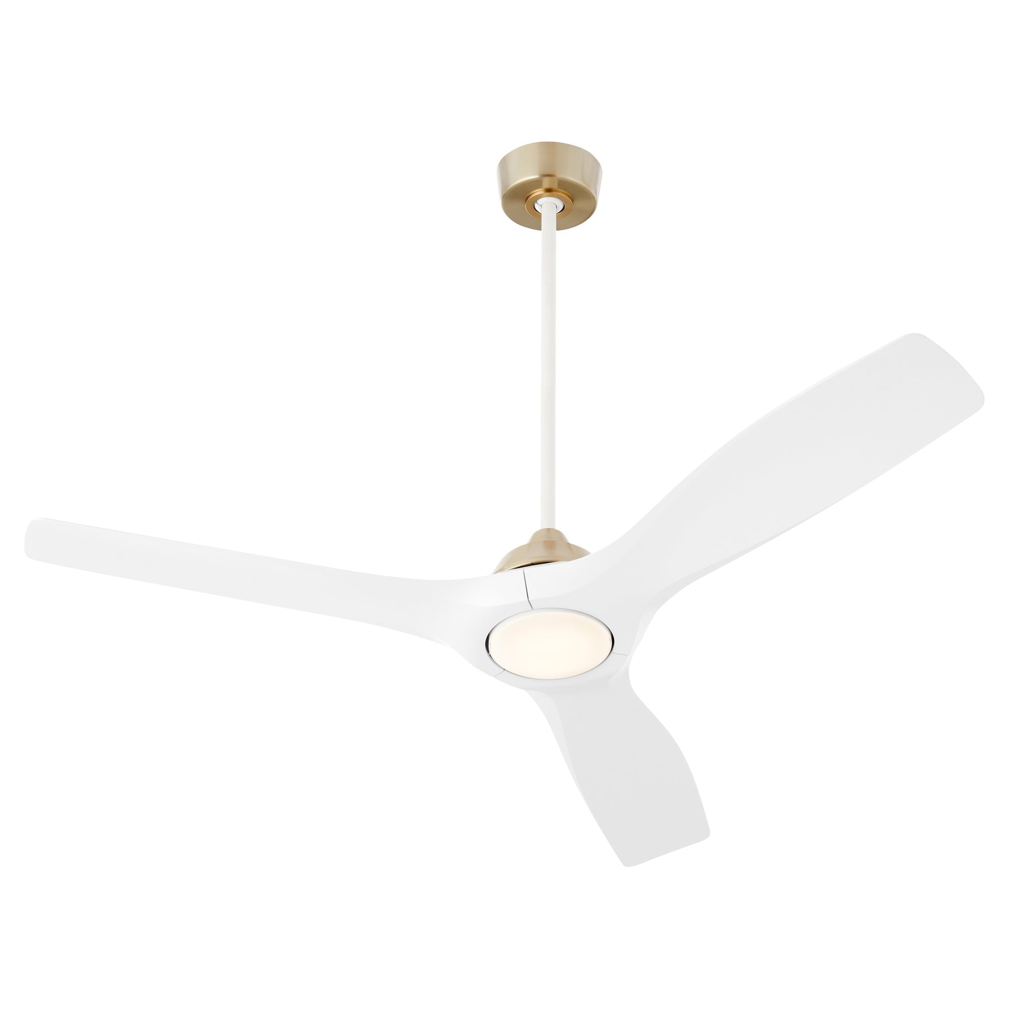 52 Inch Smart Ceiling Fan with Google Assistant & Alexa - Oxygen AVALON Damp Rated WiFi Fan for Bedroom, Living Room & Outdoor Covered Patio