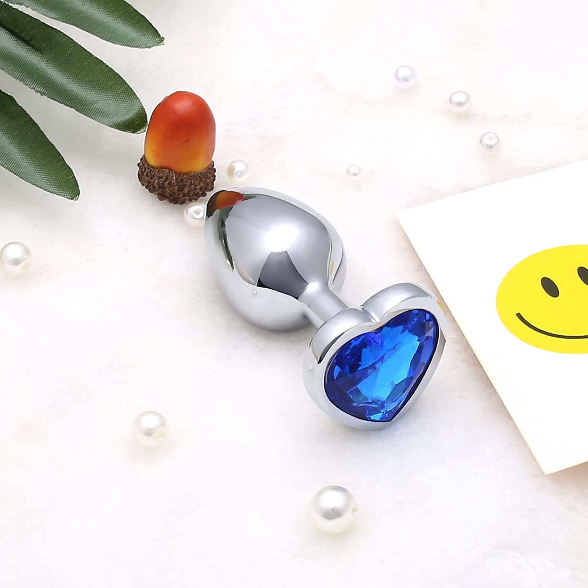 Premium Super Steel Anal Plug - Comfortable & Safe Fetish Sex Toy for Men & Women (Blue) - Perfect for Solo Play, Couples & BDSM Exploration