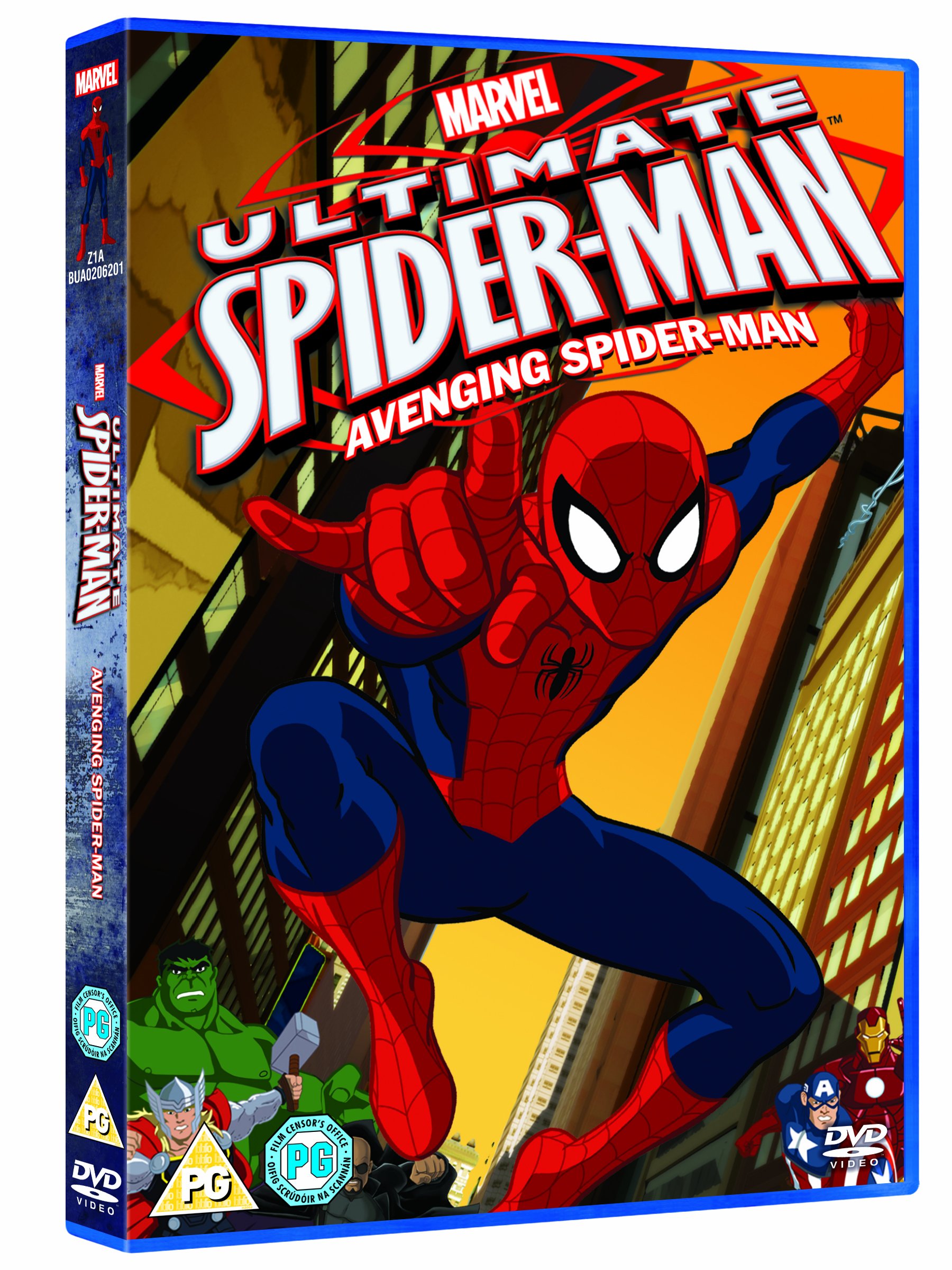 Ultimate Spider-Man: Volume 3 - Avenging Spider-Man [DVD] | Marvel Superhero Action Movie | Perfect for Kids & Comic Fans | Home Entertainment & Birthday Gifts