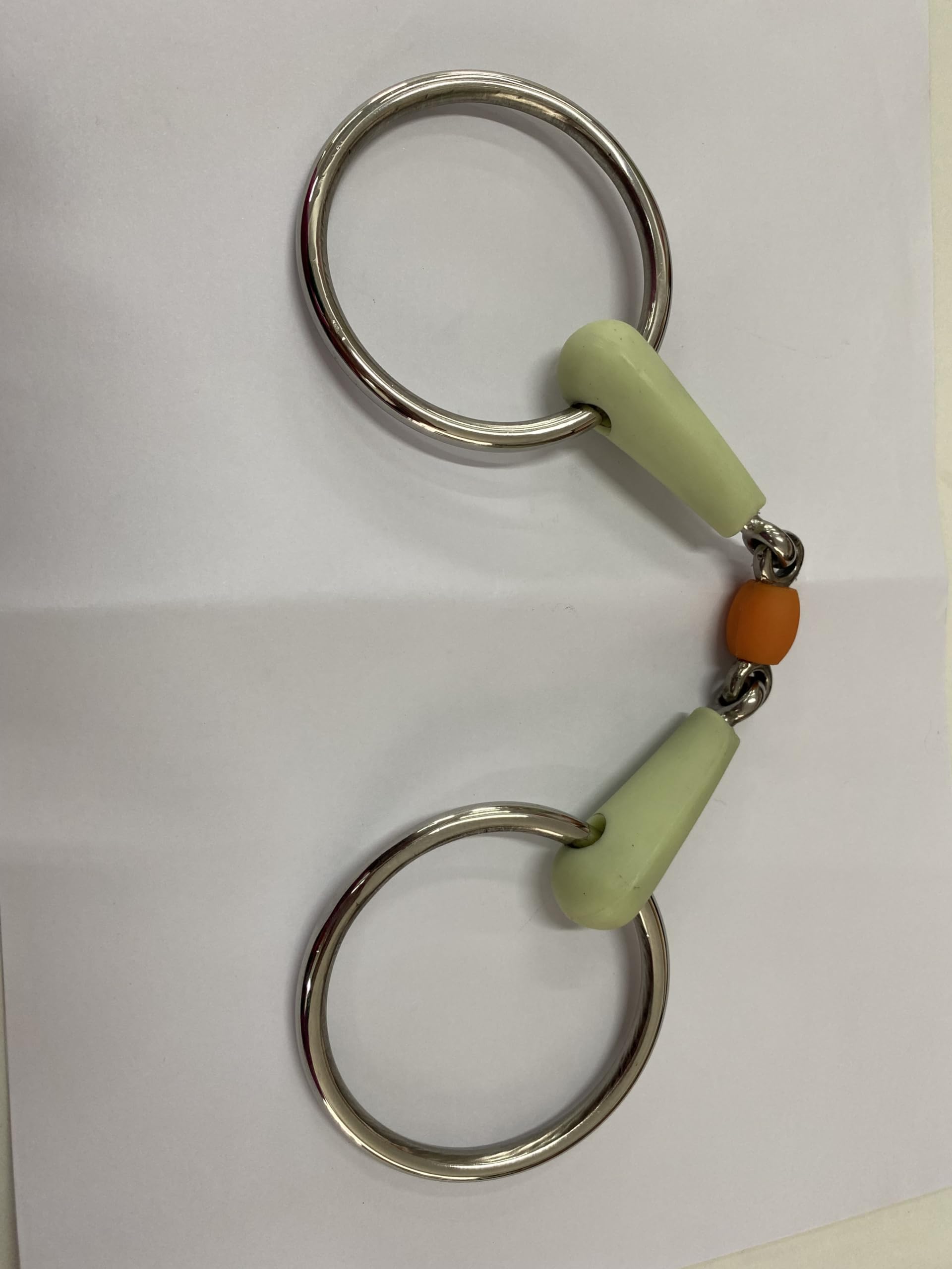 Apple Flavor Stainless Steel Horse Bit for Easy Training - Equestrian Equipment for Riding & Dressage