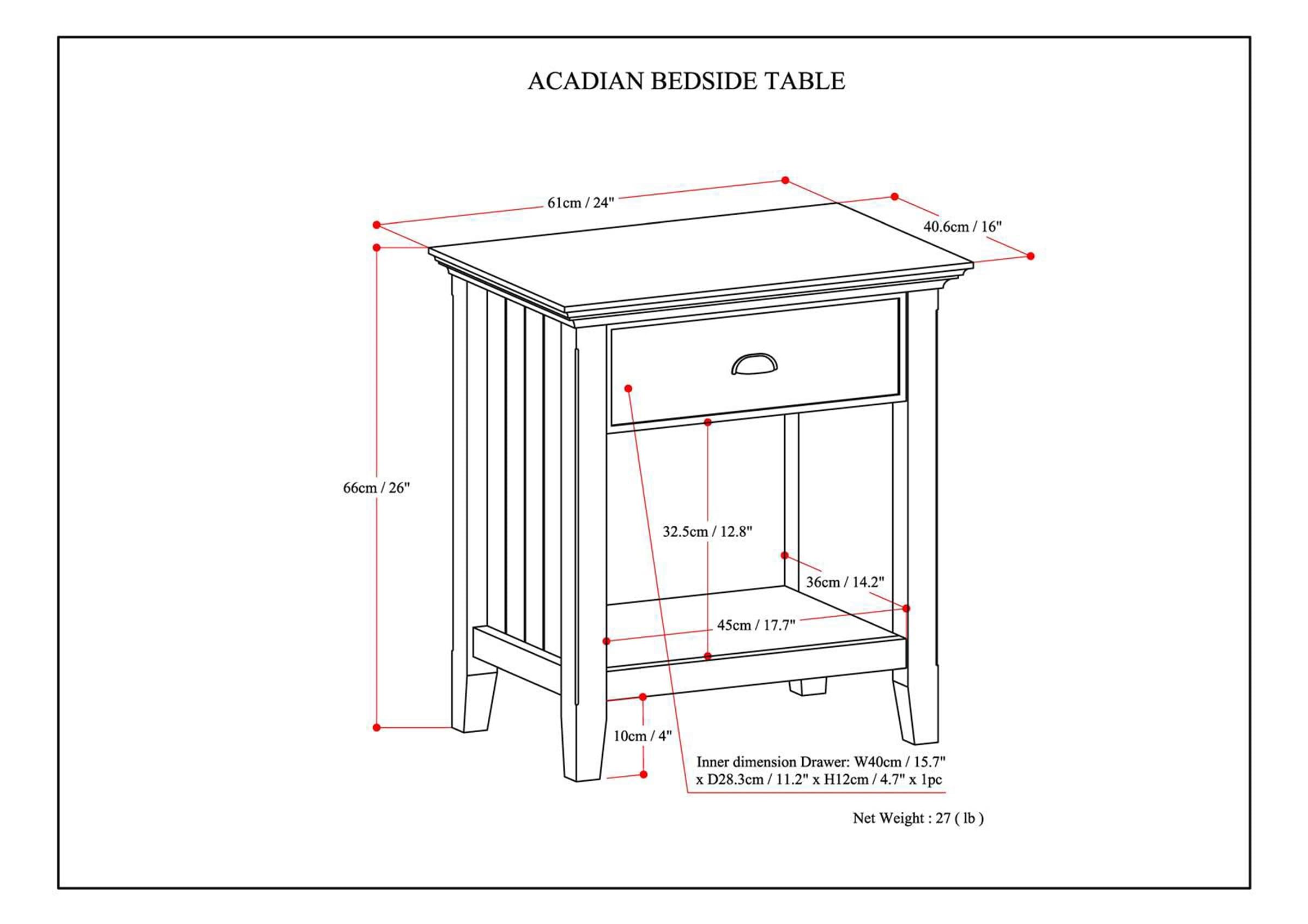 SIMPLIHOME Acadian 24