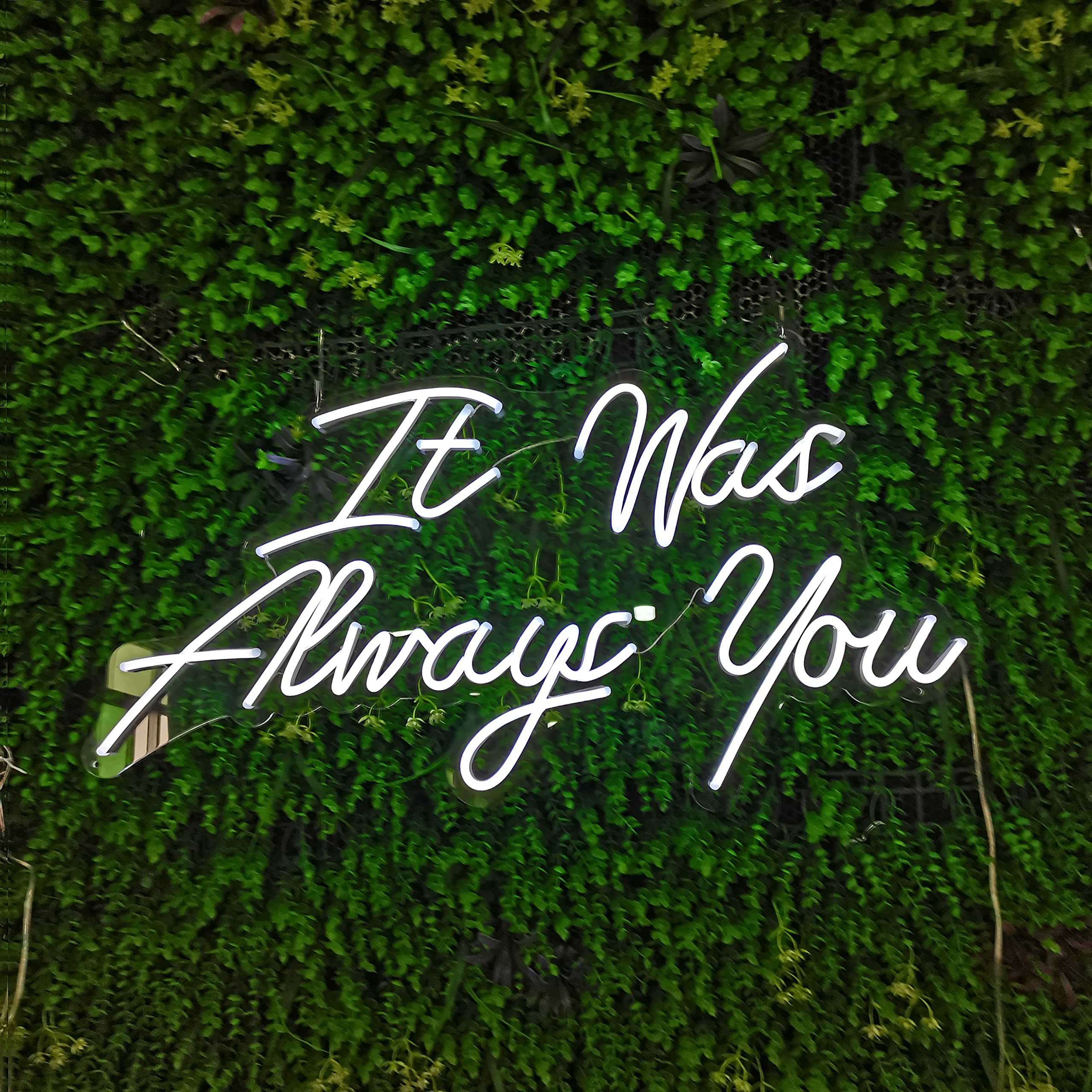 Custom Neon Sign - Personalized Large LED Neon Light for Bedroom, Wedding, Birthday Party, Prom, Home, Shop, Bar Decor - Wall Art Gift with 2 Lines Text (25 Inches) - Perfect for Home Decor, Business Signs & Special Occasions