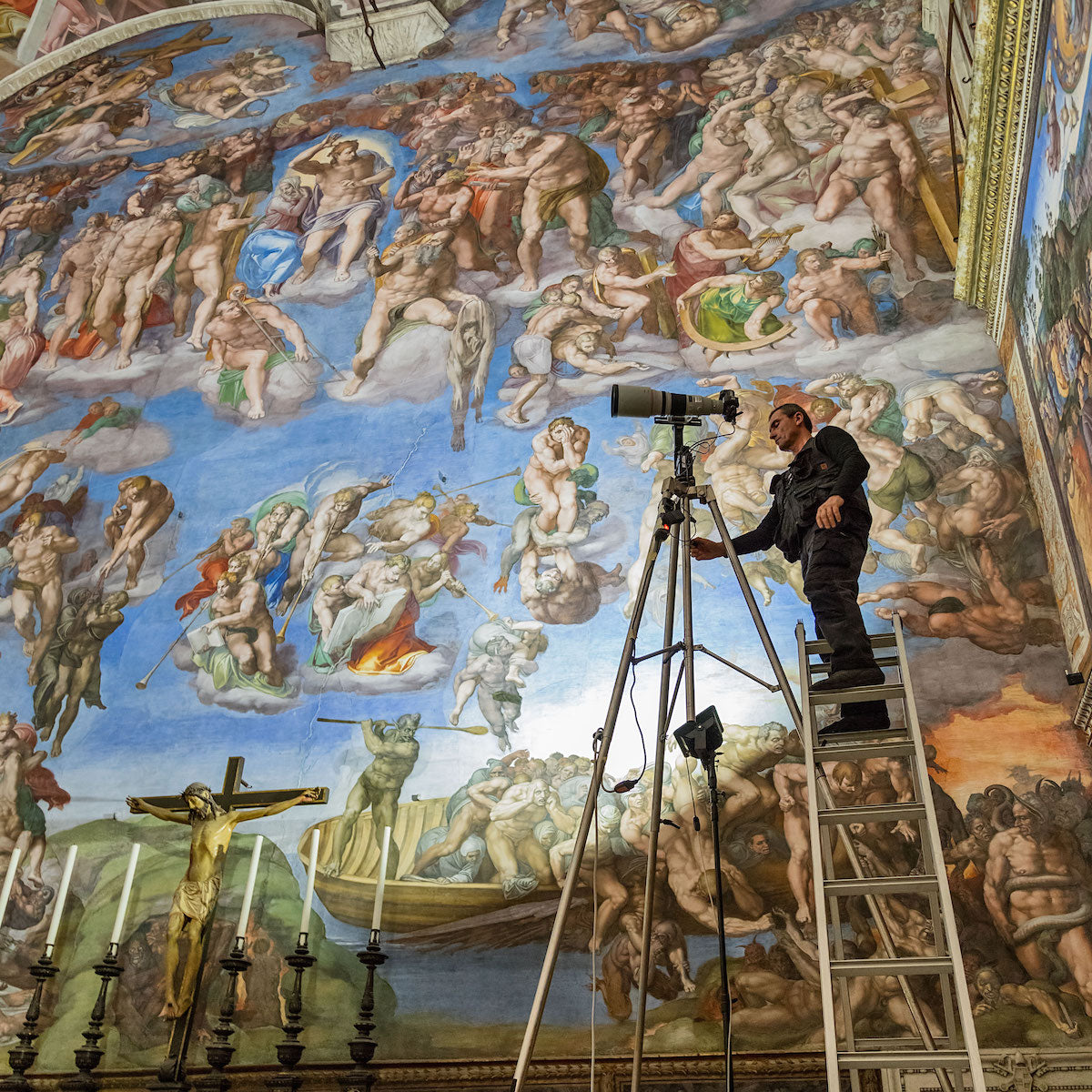 The Sistine Chapel - Michelangelo's Masterpiece Frescoes & Vatican Art | Perfect for Art Lovers, History Buffs & Rome Travel Inspiration