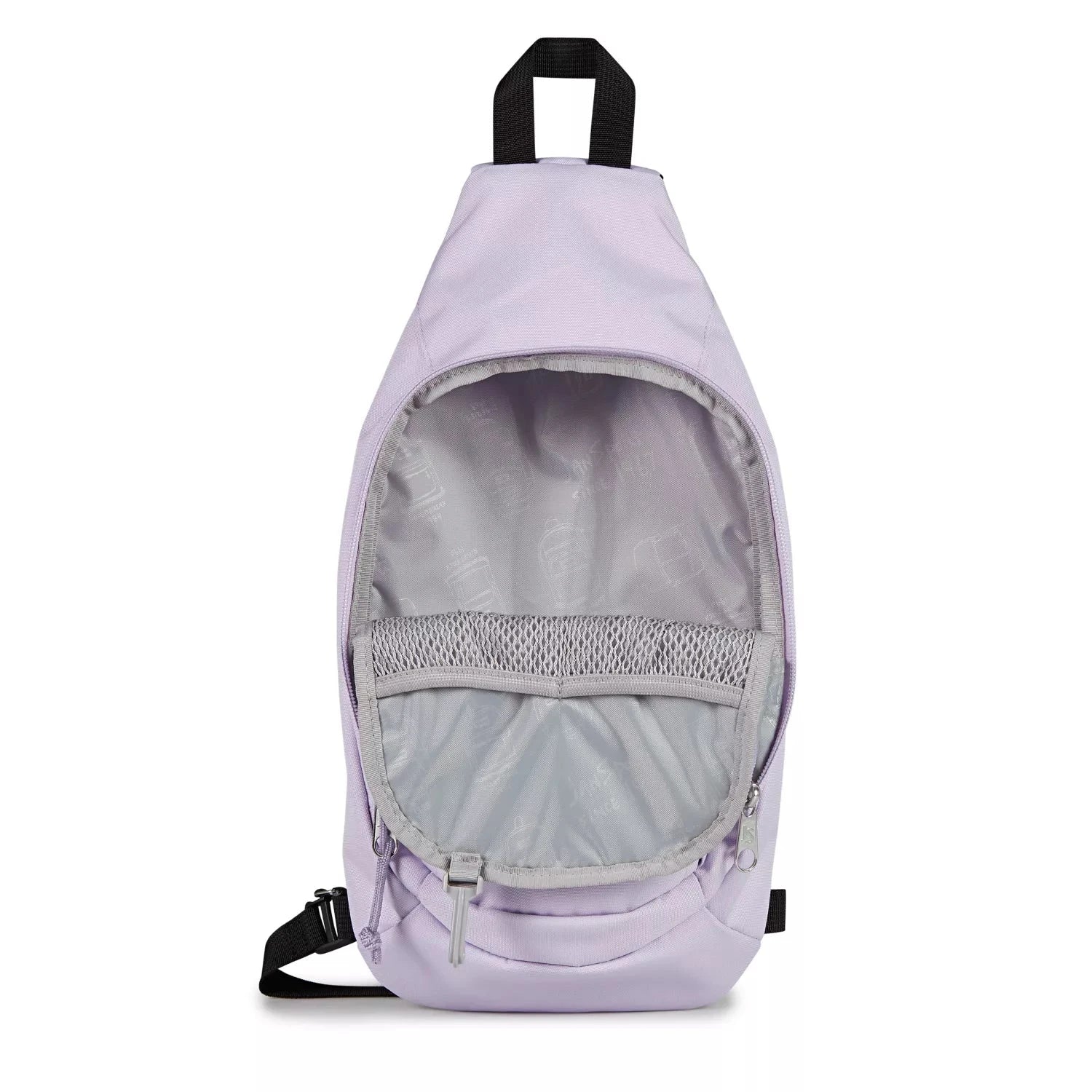 JanSport Move Sling Backpack - Lightweight Crossbody Bag for Women & Men, Pastel Lilac - Perfect for Travel, School & Everyday Use
