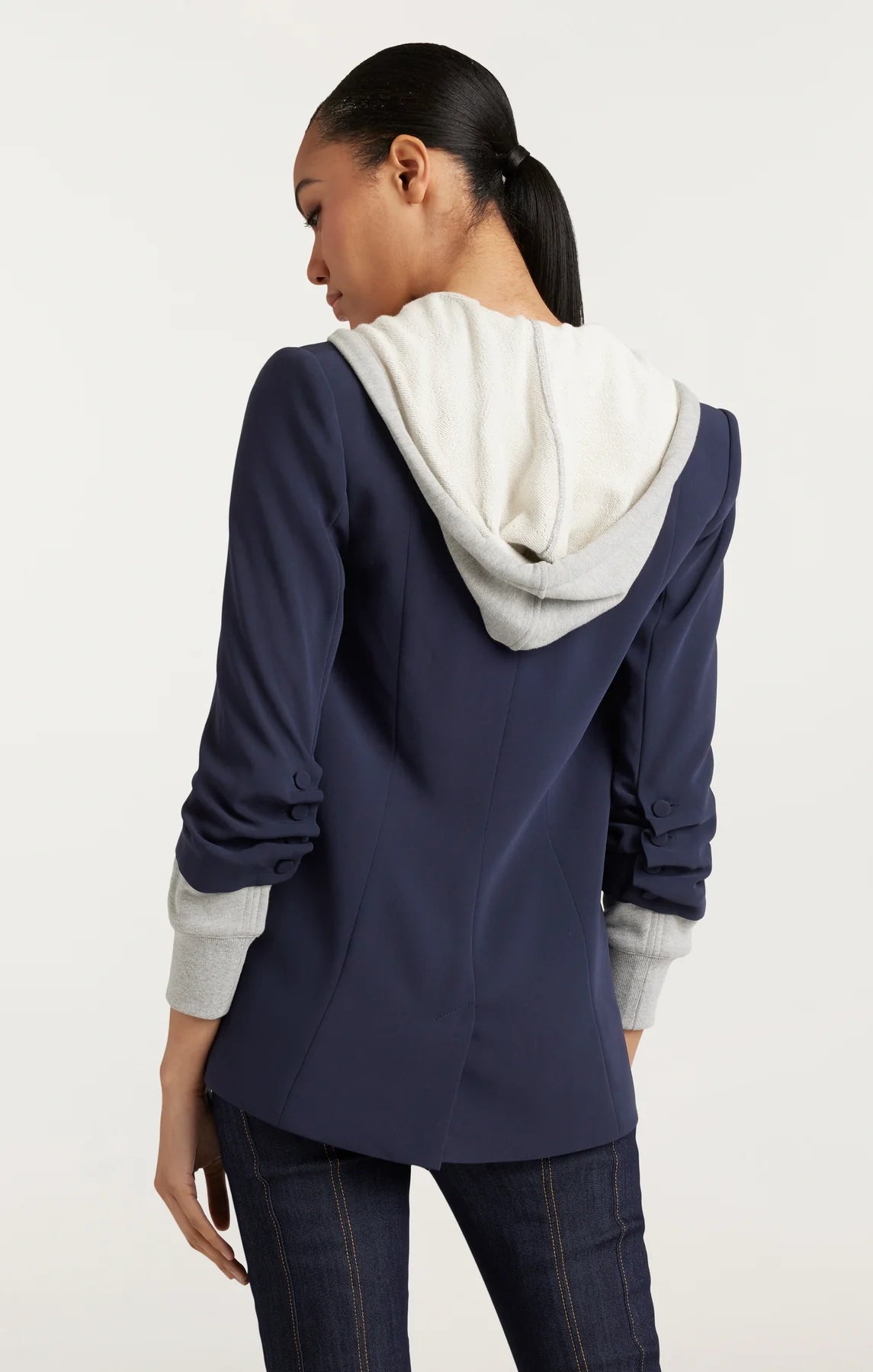 Cinq A Sept Khloe Hooded Jacket for Women - Stylish Outerwear for Fall & Winter | Perfect for Casual Outings & Layered Looks