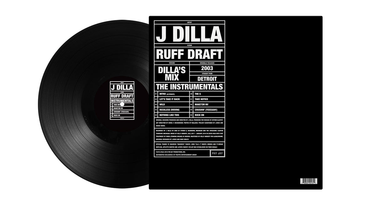 Ruff Draft: The Instrumentals (LP) – Hip Hop Beats & Instrumental Music for Producers, DJs, and Music Lovers – Perfect for Studio Production, Sampling, and Creative Inspiration