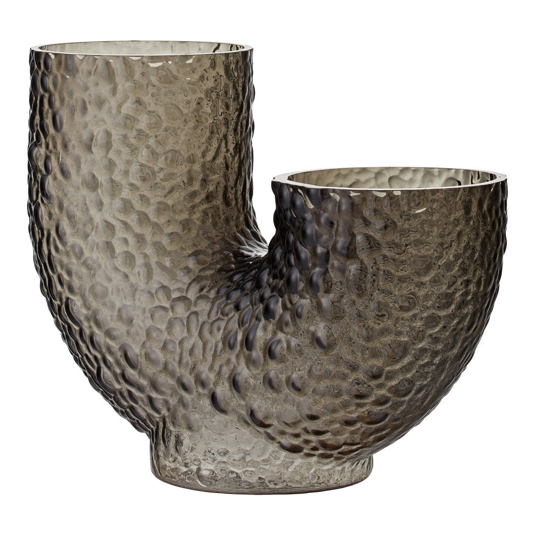 Aurora Elegant Glass Vase for Home Decor - Perfect for Flowers, Centerpieces, and Wedding Decorations