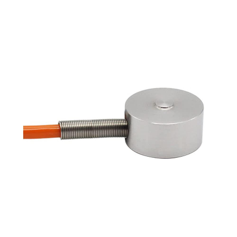 ATO 5kg Button Type Compression Load Cell - Mini Weighing Sensor with Strain Gauge for Force Measurement | Perfect for Digital Scales, Industrial Testing & Laboratory Equipment