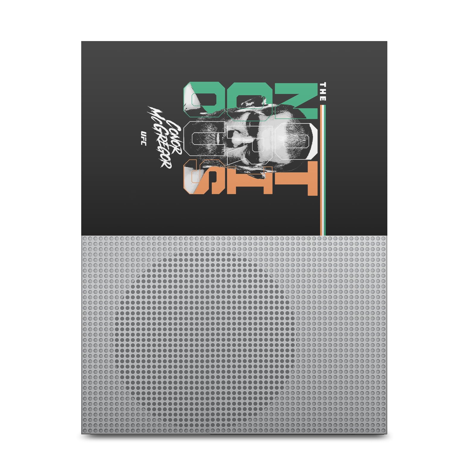 Official UFC Licensed Conor McGregor Vinyl Skin Sticker Cover Compatible with Xbox One S Console - Perfect for Gaming Enthusiasts & UFC Fans