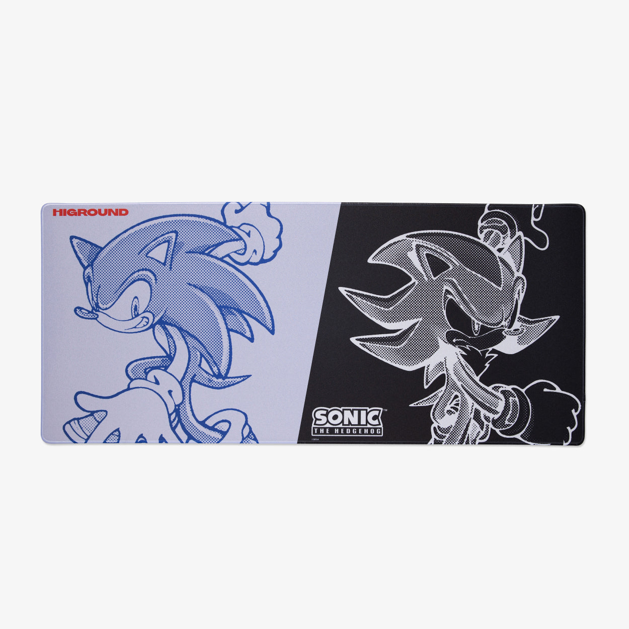 Sonic x Higround Adventure Gaming Mouse Pad - Large Non-Slip Rubber Base for PC, Laptop, Office & Esports - Perfect for Gamers, Streamers & Anime Fans