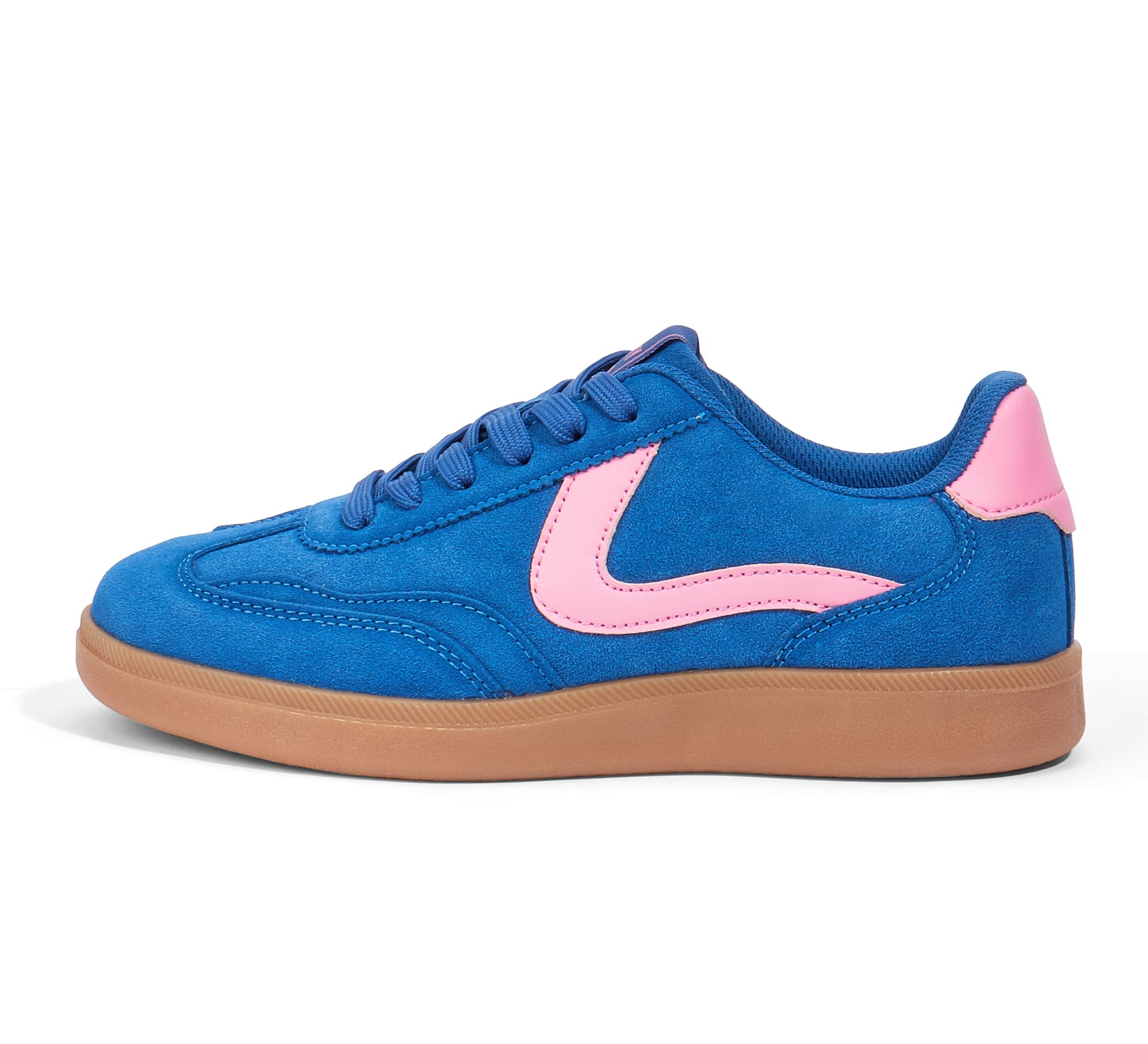 LUCKY STEP Women's Retro Fashion Sneakers - Classic Casual Walking Shoes with Non-Slip Sole for Comfort & Style | Perfect for Skateboarding, Daily Wear & Outdoor Activities
