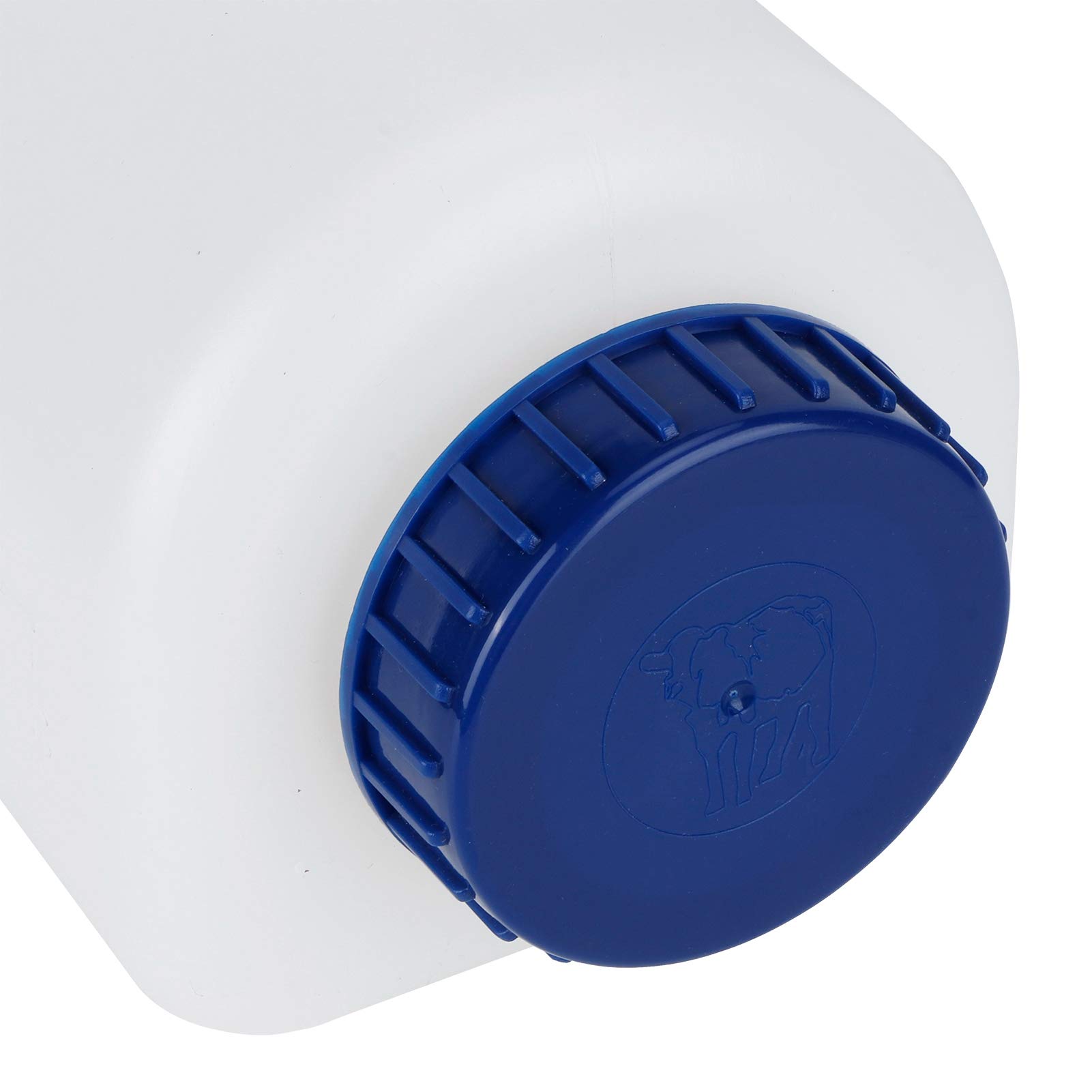 4L Plastic & Rubber Calf Milk Bottle - Detachable Farm Milk Feeder for Calves | Durable Cattle Feeding Container | Ideal for Newborn Calf Nutrition & Farm Use