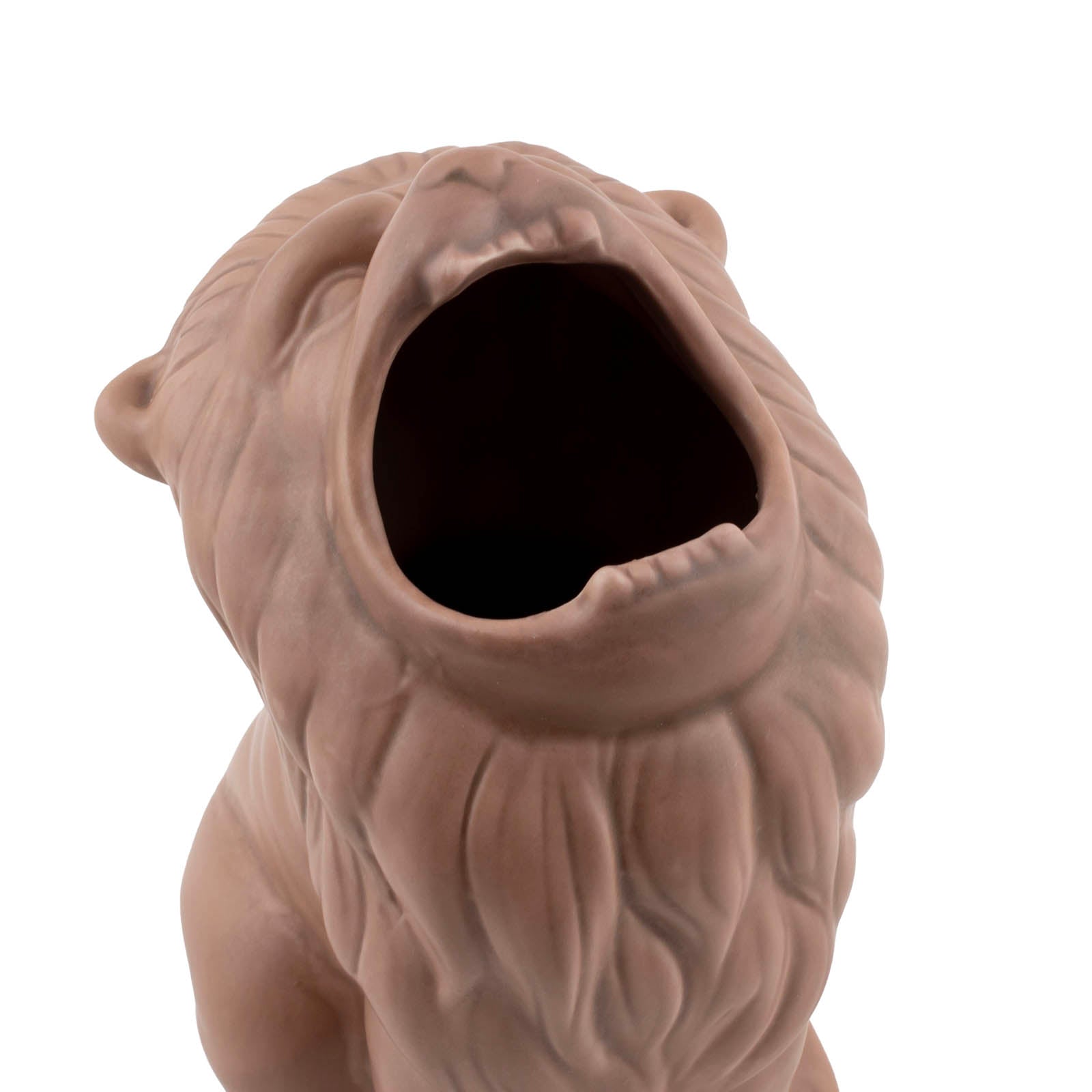 BarConic® Lion Roar Tiki Mug - Handcrafted Polynesian-Themed Ceramic Cocktail Cup for Tropical Drinks | Perfect for Luau Parties, Themed Bars & Home Decor