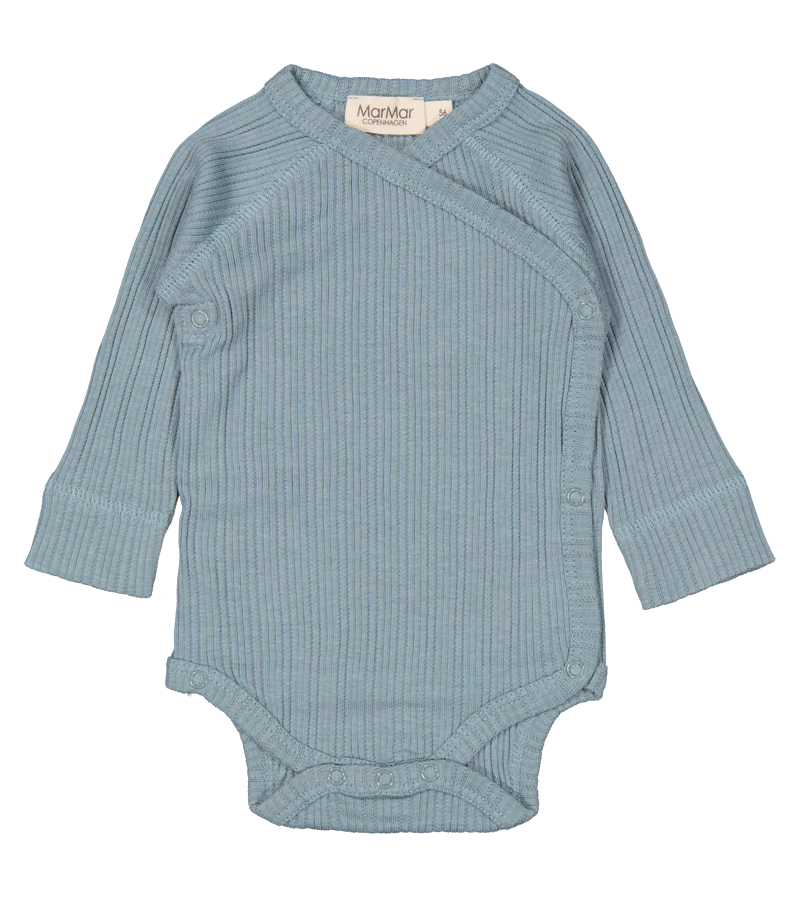 Blue Dove Modal Pointelle Rib Body by MarMar Copenhagen - Soft & Comfortable Women's Loungewear for Relaxing at Home or Casual Outings