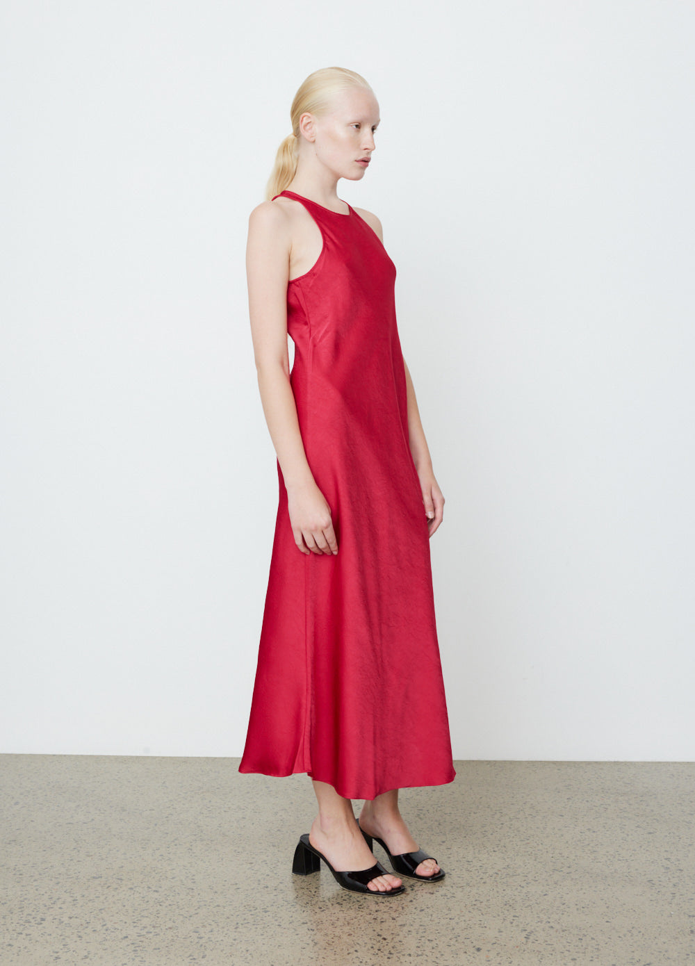 Red C2962 Women's Casual Dress - Perfect for Summer Outings, Beach Vacations, and Date Nights
