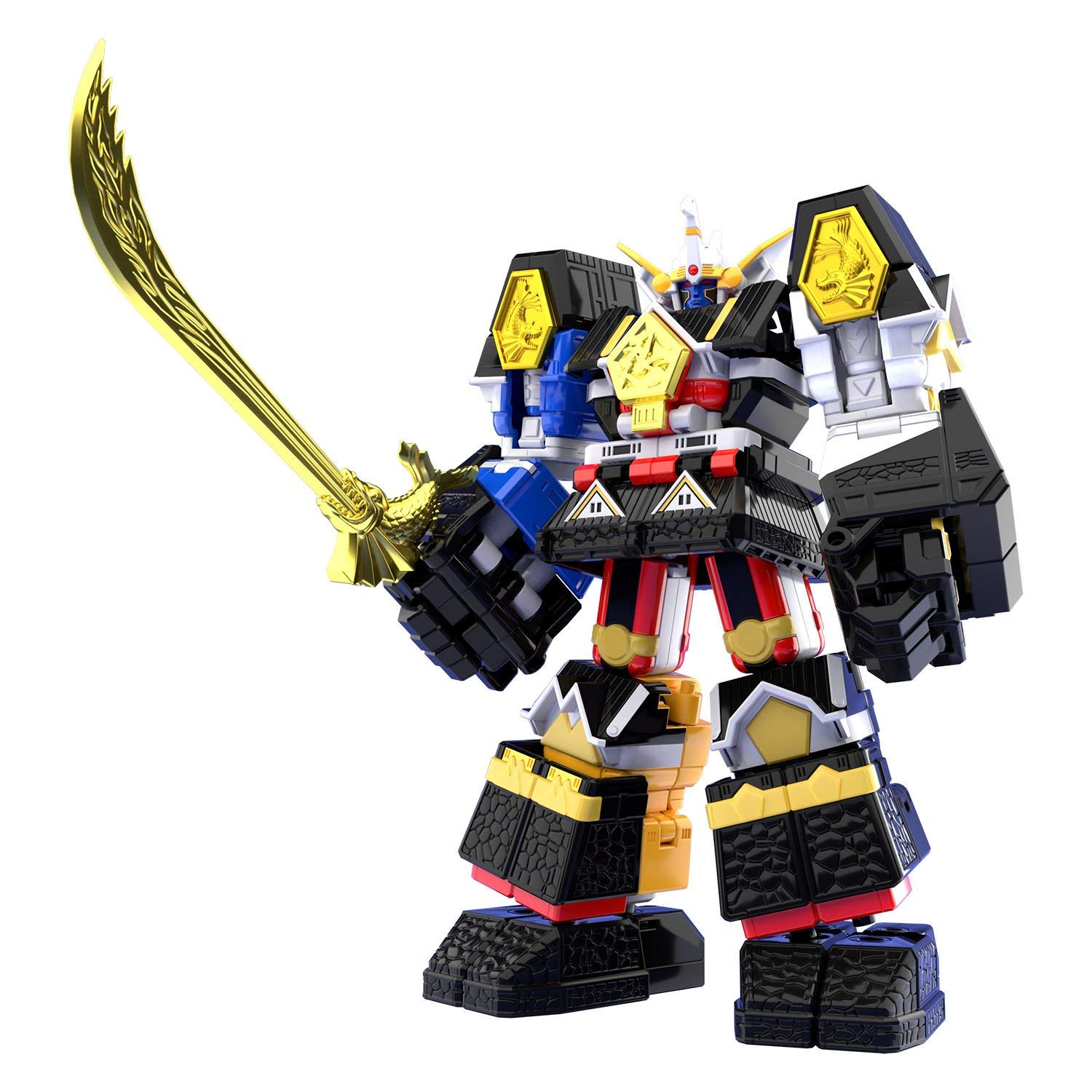 Bandai Shokugan Super MiniPla Power Rangers Shogun Megazord Model Kit - Buildable Action Figure Toy for Collectors & Kids - Perfect for Display, Play & Anime Fans