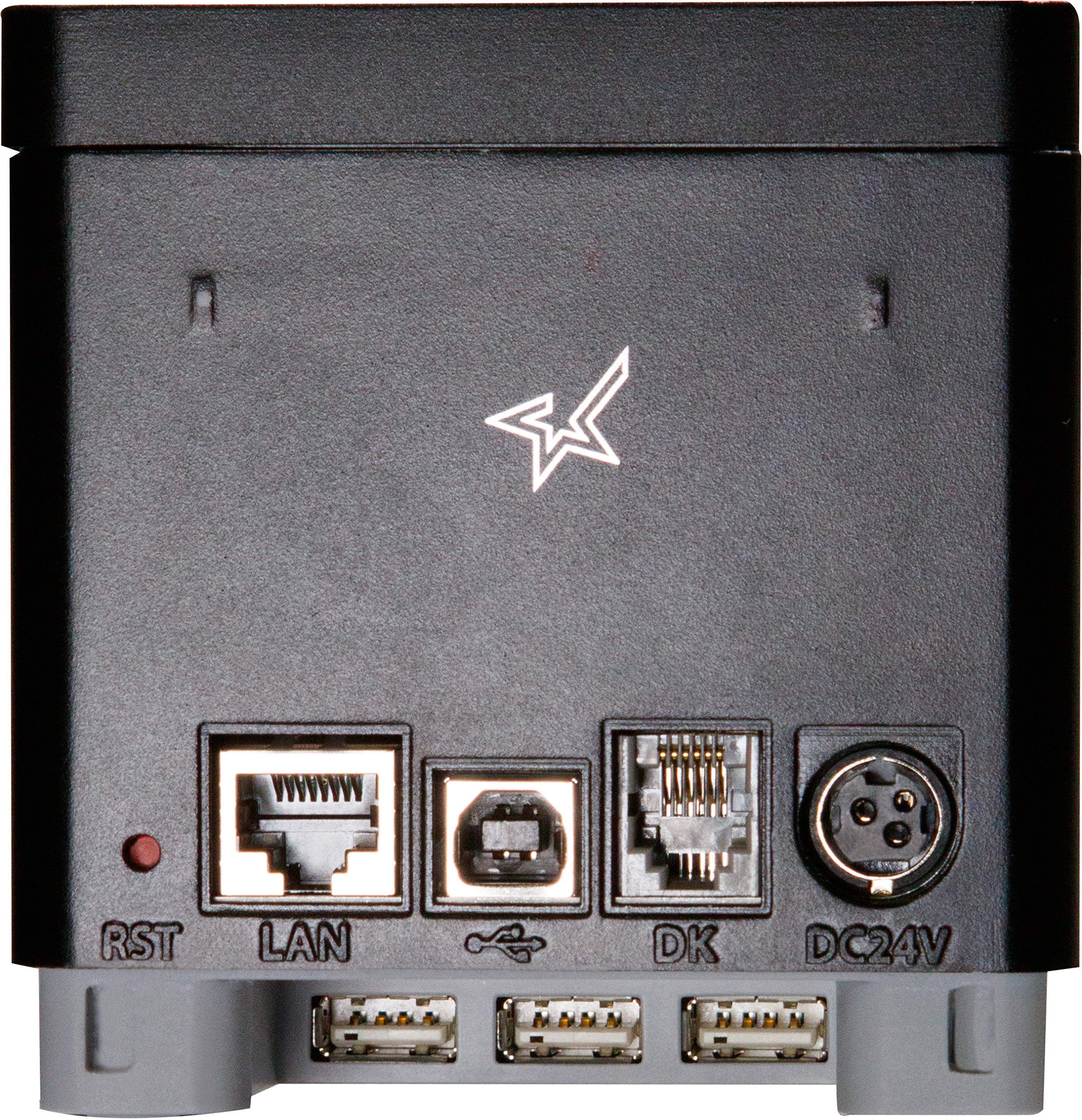Star Micronics mC-Print2 2-inch Thermal POS Printer - Ethernet/LAN, USB, Bluetooth & Lightning Connectivity with CloudPRNT | Includes Peripheral Hub, Cutter & External Power Supply | Ideal for Retail Stores, Restaurants & Hospitality Businesses (Black, Model 39653110)