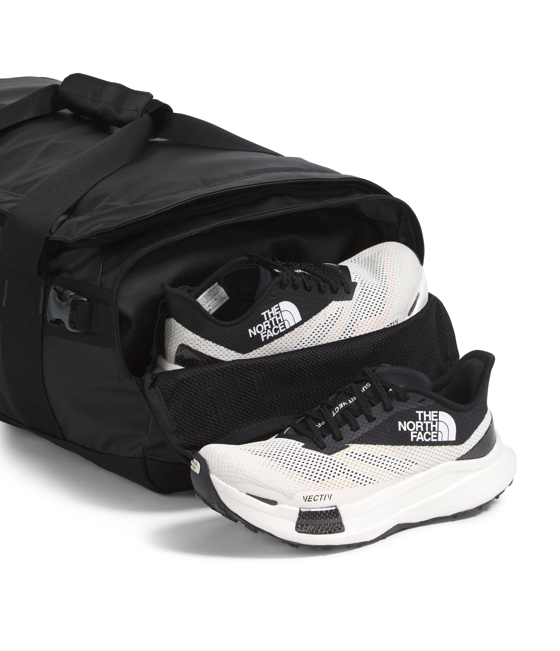 The North Face Base Camp Voyager Duffel 42L - Waterproof Travel Duffel Bag for Camping, Hiking & Outdoor Adventures - Durable Carry-On Luggage for Men & Women