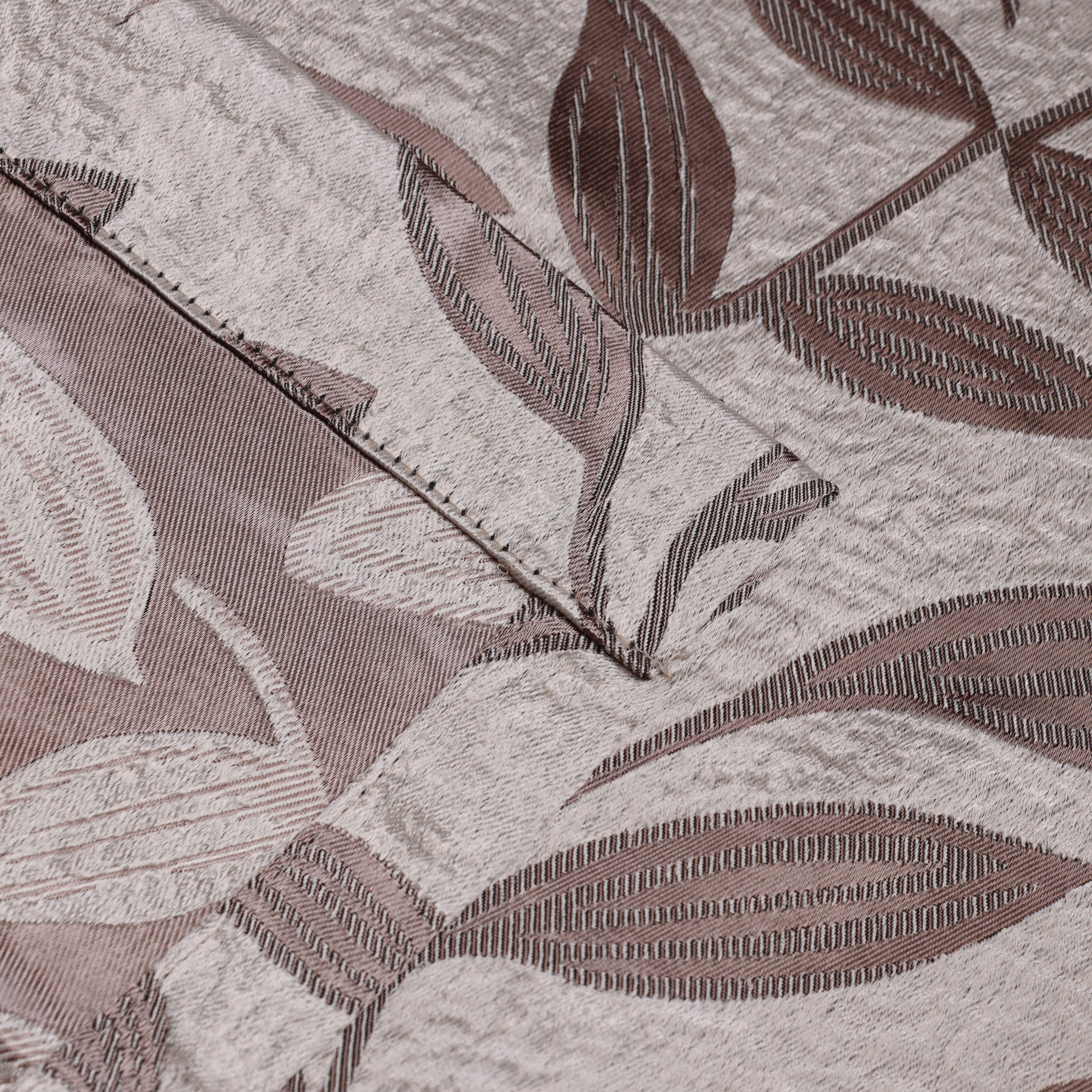 Machine Washable Blackout Curtains Set of 2 - Thermal Insulated Room Darkening Window Drapes for Bedroom & Living Room (52x84 Inches, Leaves Pattern)