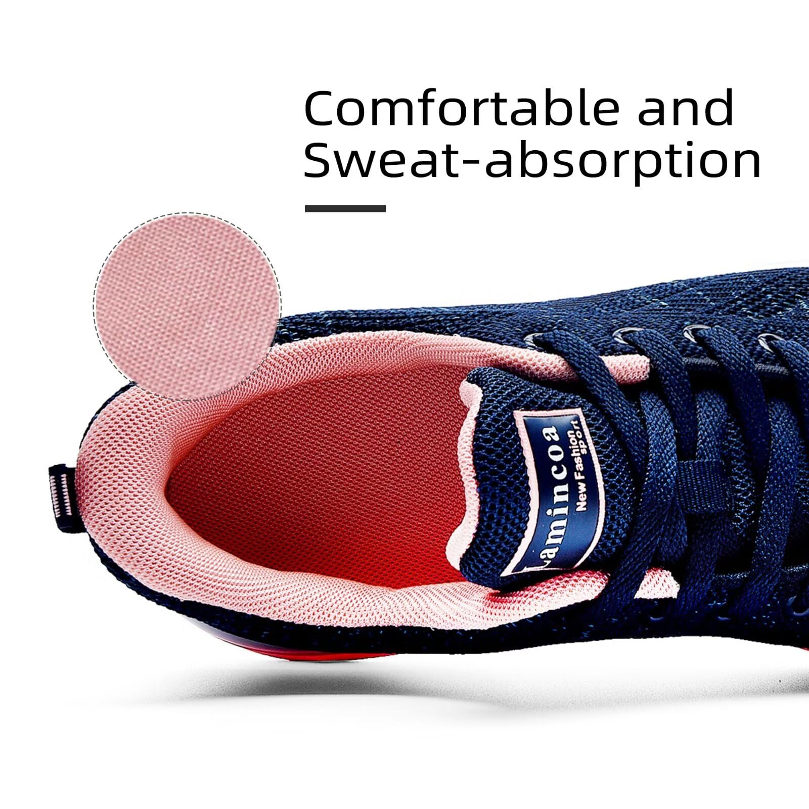Women's Air Cushion Running Shoes - Lightweight Walking Sneakers for Gym, Workout & Sports | Comfortable Tennis Shoes for Women with Air Support - Perfect for Jogging, Training & Active Lifestyle