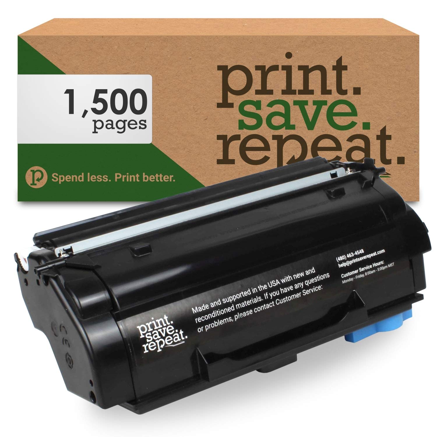 Lexmark B341000 Remanufactured Toner Cartridge - Compatible with B3340, B3442, MB3442 Laser Printers - High Yield 1,500 Pages - Ideal for Home Office & Small Business Printing Needs