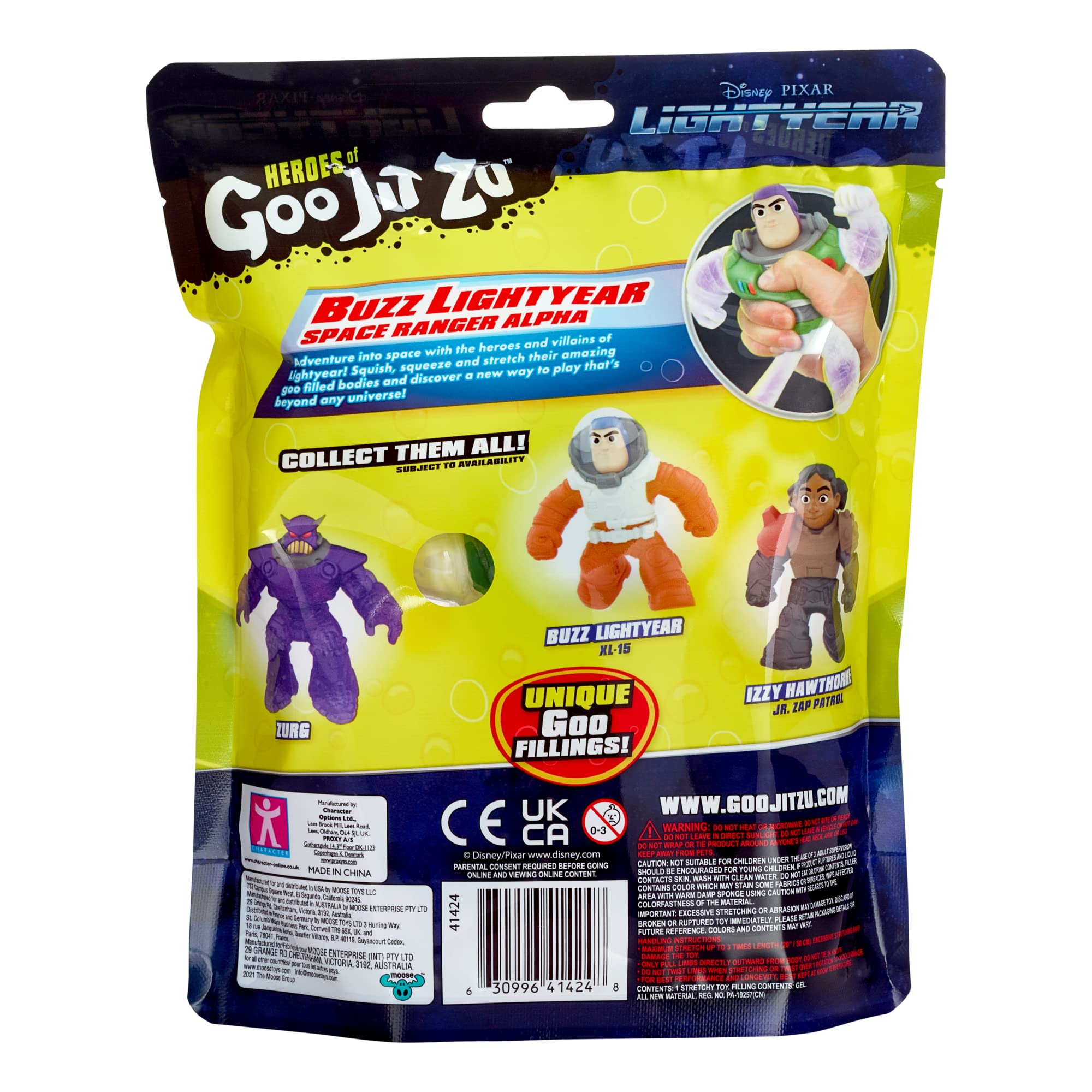 Disney Pixar Lightyear Heroes of Goo JIT Zu Action Figures - Collectible Toy for Kids & Fans | Perfect for Playtime, Birthday Gifts & Movie-Themed Decor