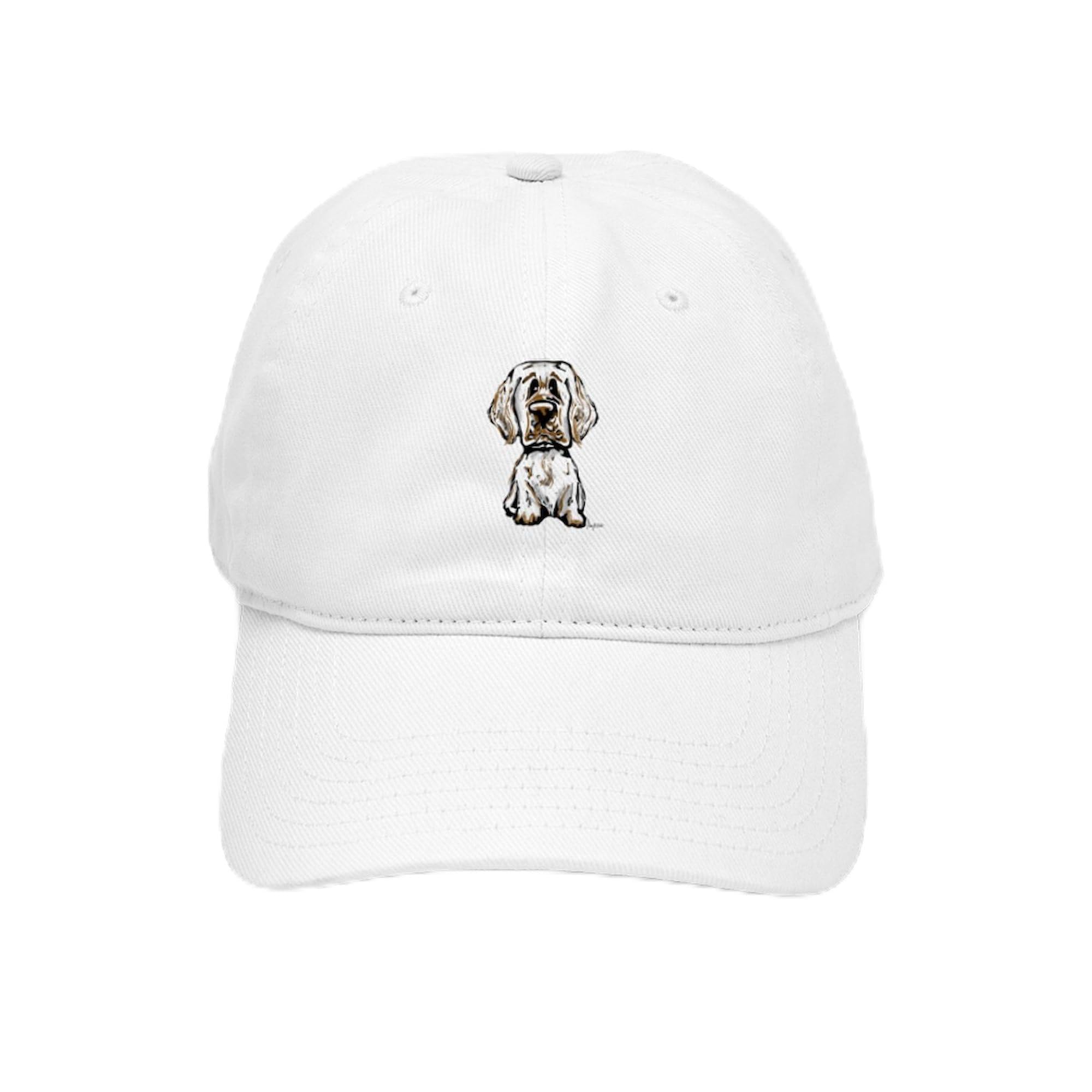 Clumber Spaniel Baseball Cap - Adjustable Dog Hat for Outdoor Adventures