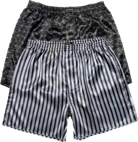 Grey Print+grey Stripe 2-pack