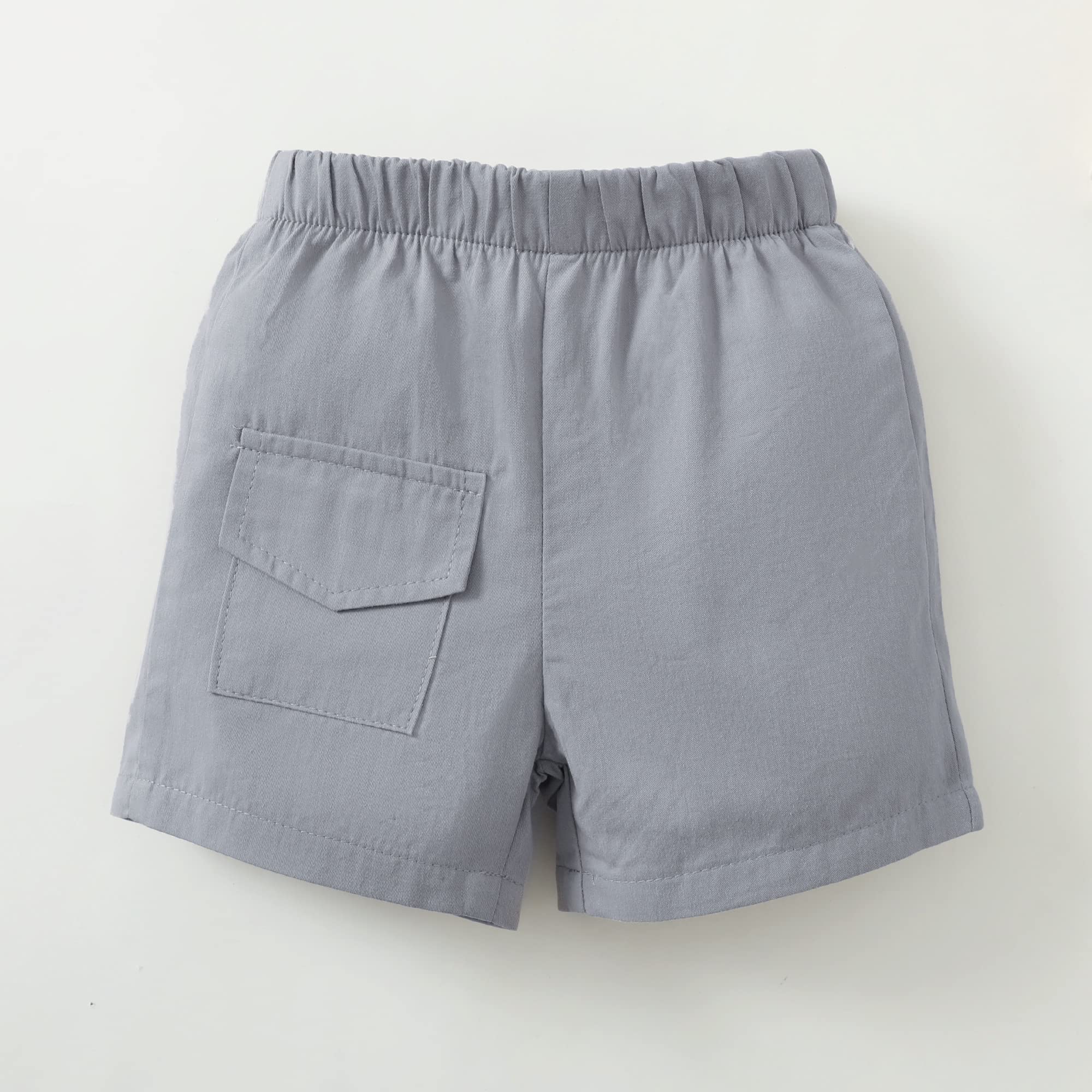 Toddler Boys Summer Outfit - 100% Cotton Shirt and Shorts Set for Baby Boys | Perfect for Playtime, Beach & Outdoor Activities